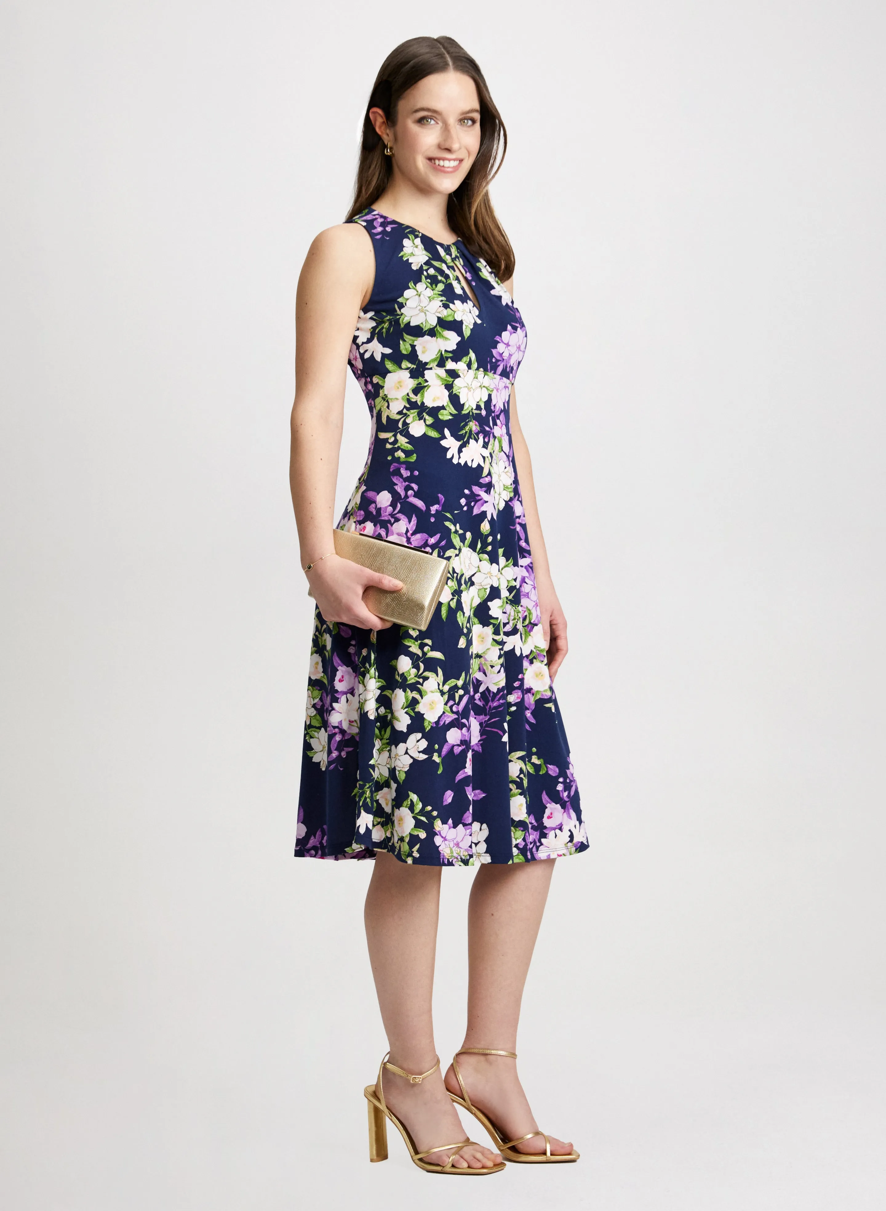 Botanical Empire Waist Dress sold by Laura product image thumbnail 2