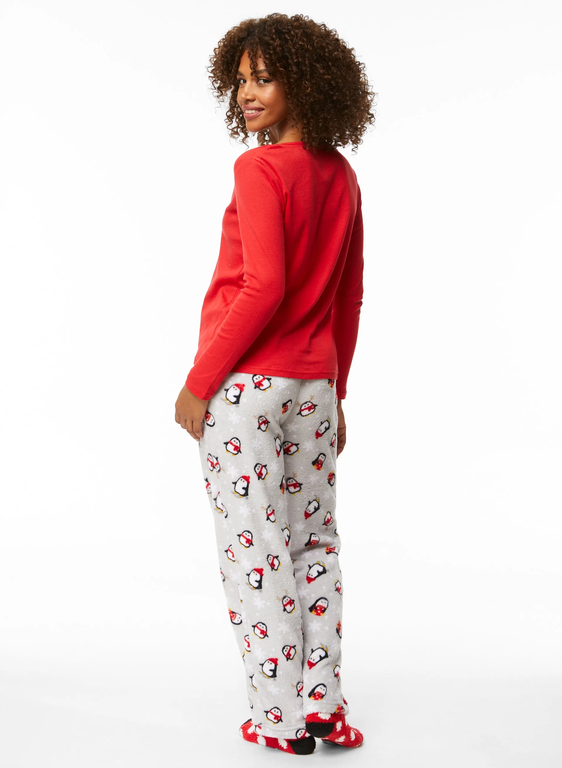 Penguin Print Pyjama Set sold by Laura product image thumbnail 2