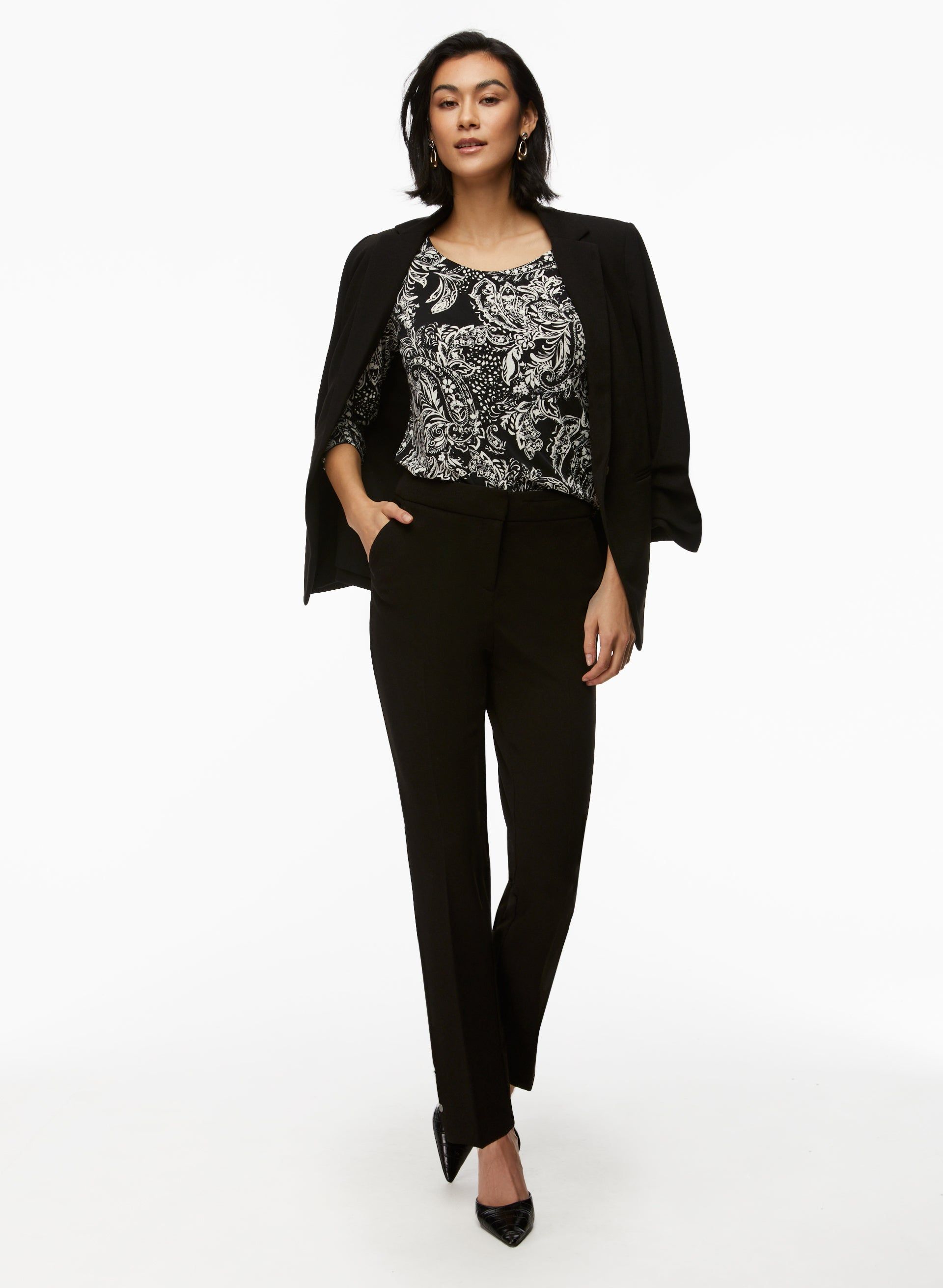 Paisley Print Long Sleeve Top sold by Laura product image thumbnail 4