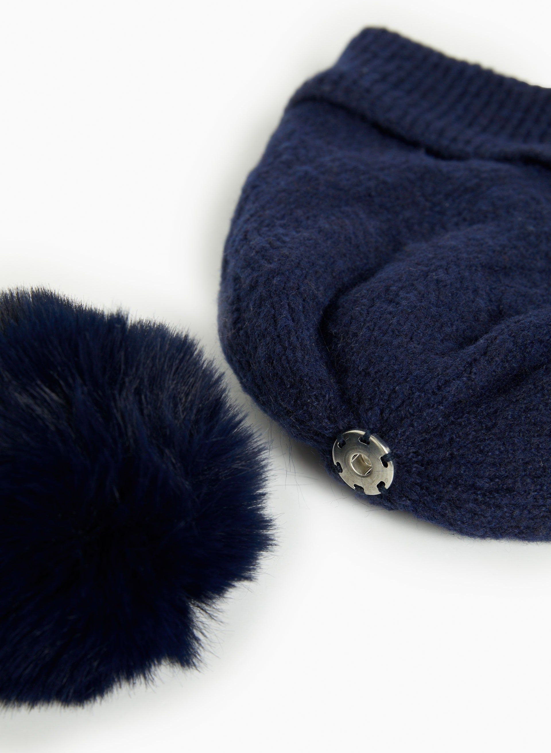 Cable Knit Fleece-Lined Hat sold by Laura product image thumbnail 2
