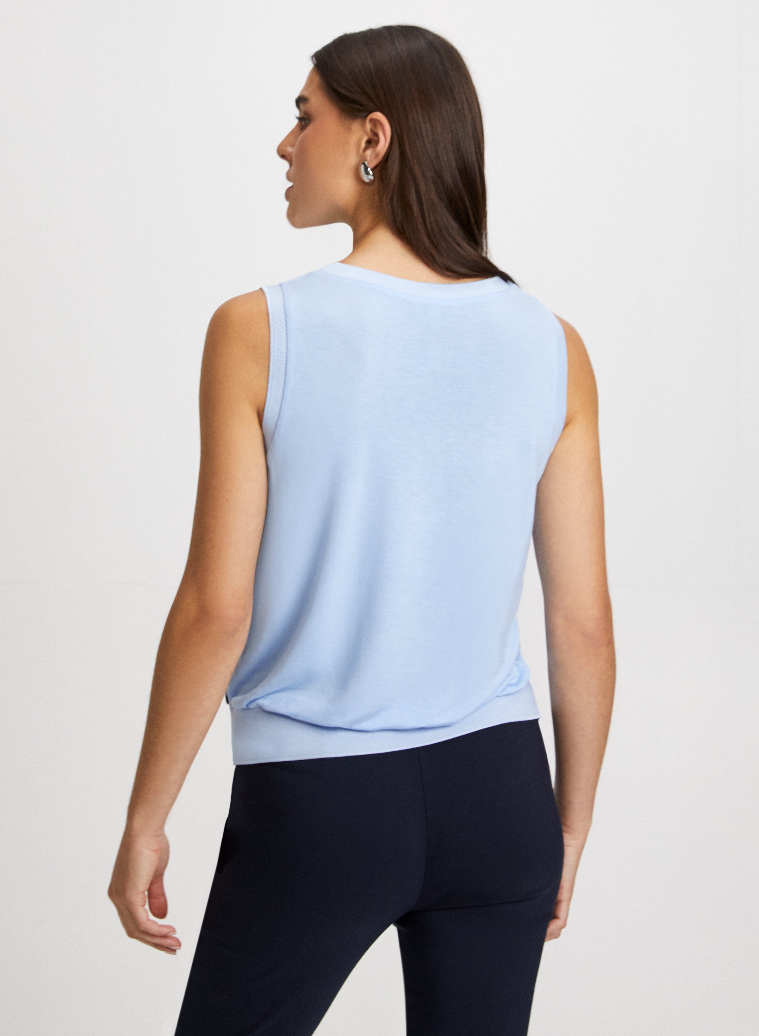 Sleeveless Paisley Print Top sold by Laura product image thumbnail 5