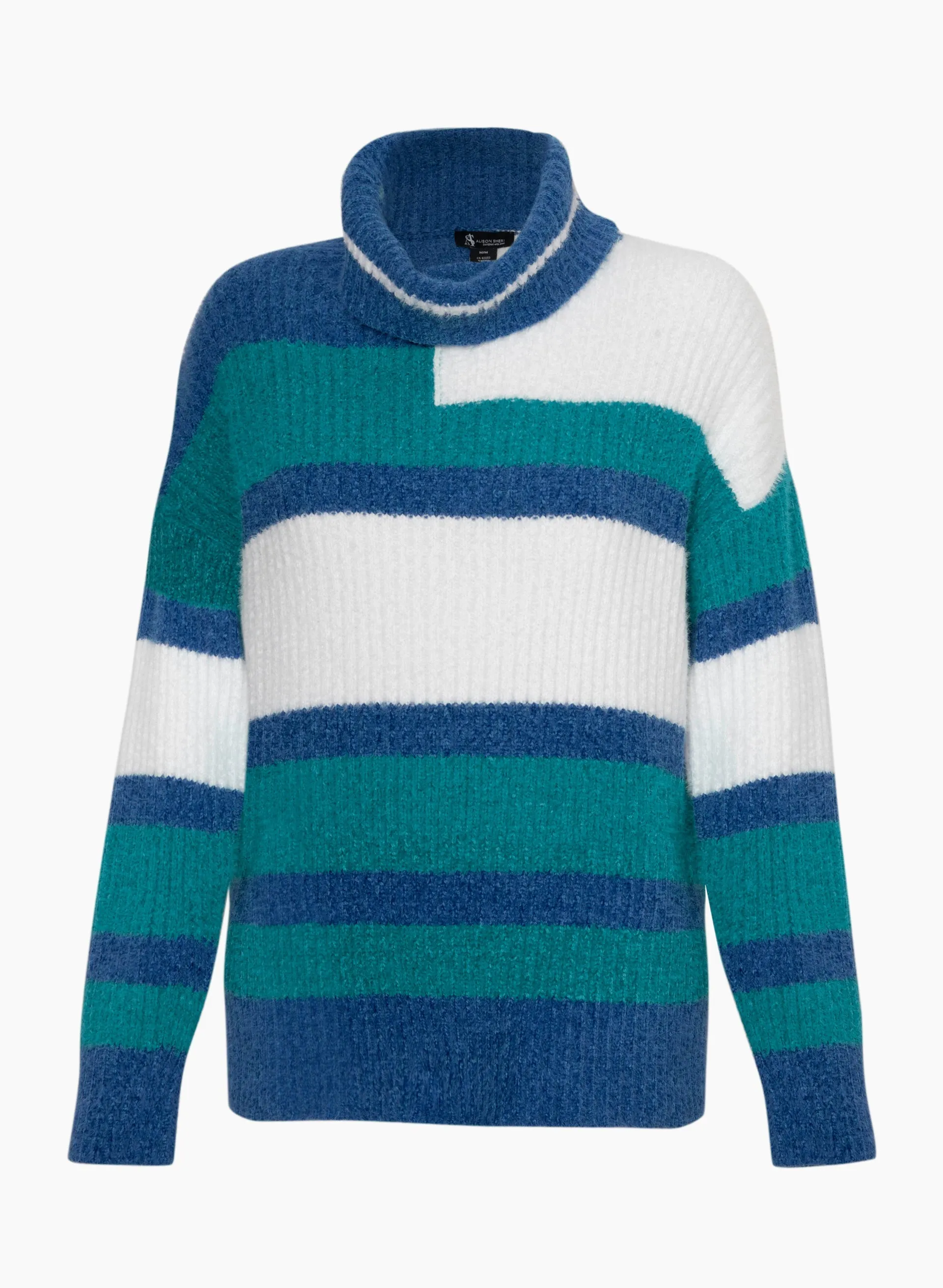 Colour Block Turtleneck Sweater sold by Laura product image thumbnail 5