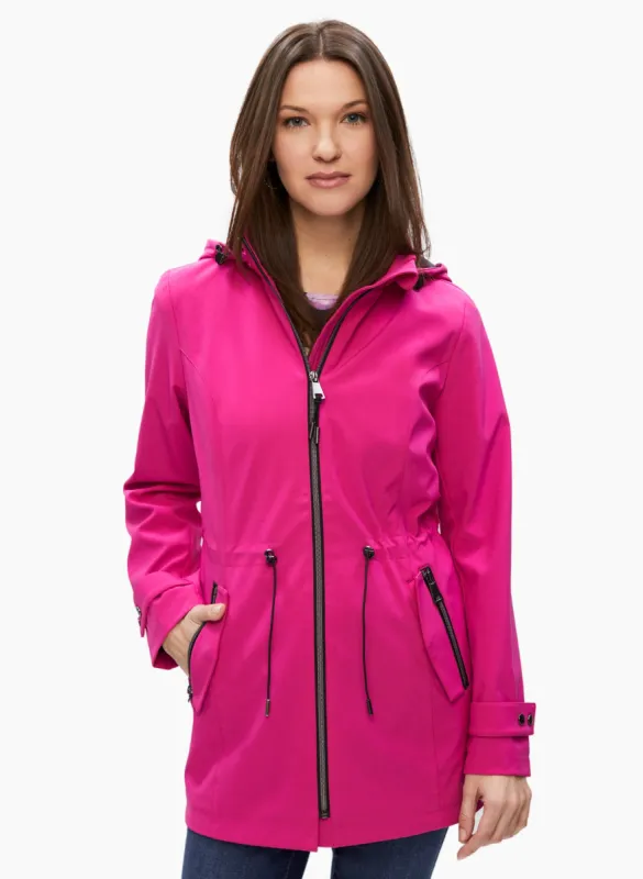 Detachable Hood Raincoat sold by Laura