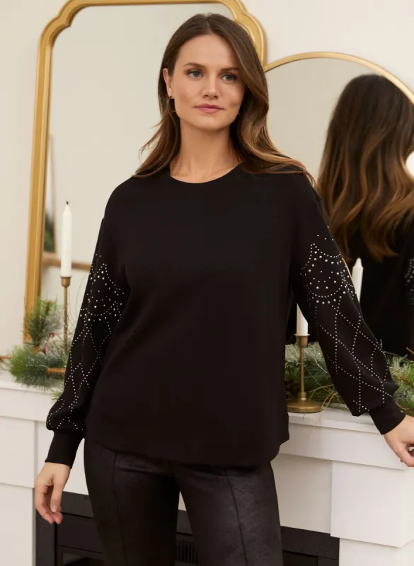 Stud Detail Top sold by Laura