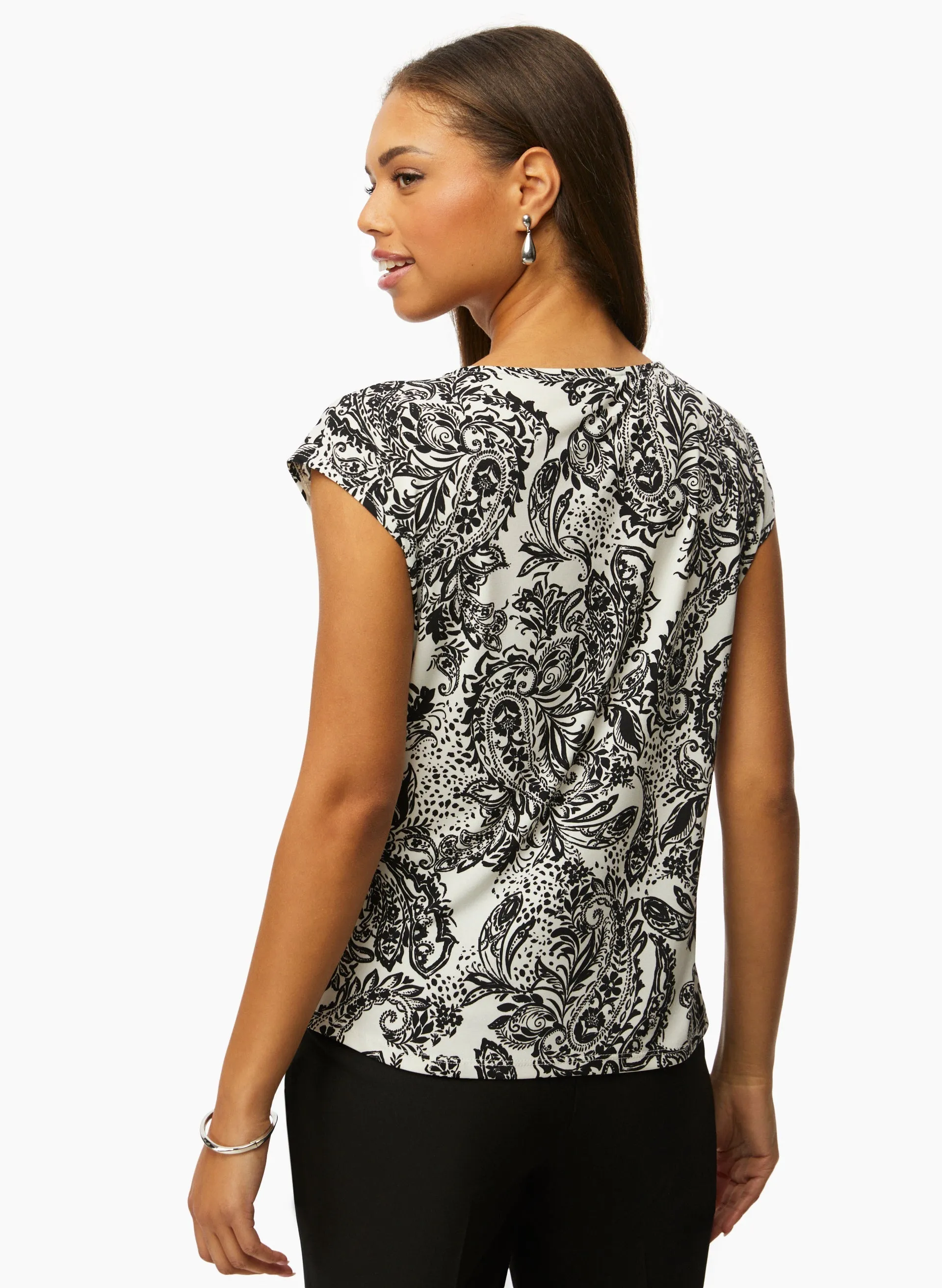 Paisley Print Top sold by Laura product image thumbnail 4