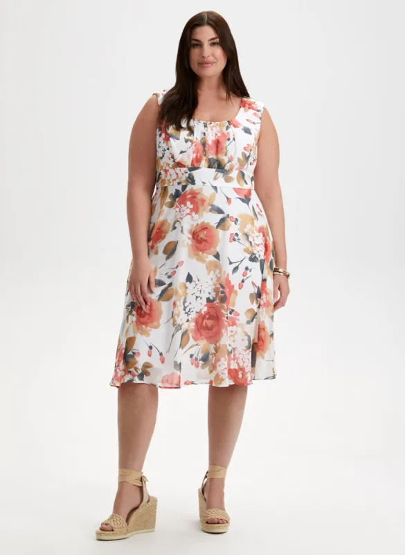 Floral Print Dress sold by Laura
