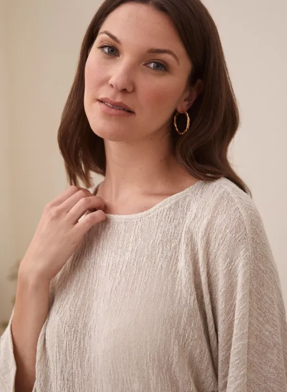 3/4 Sleeve Knit Top sold by Laura