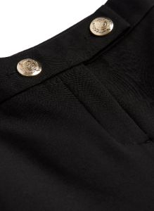 Button Detail Gaucho Wide Leg Pants sold by Laura