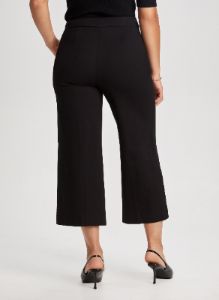 Button Detail Gaucho Wide Leg Pants sold by Laura