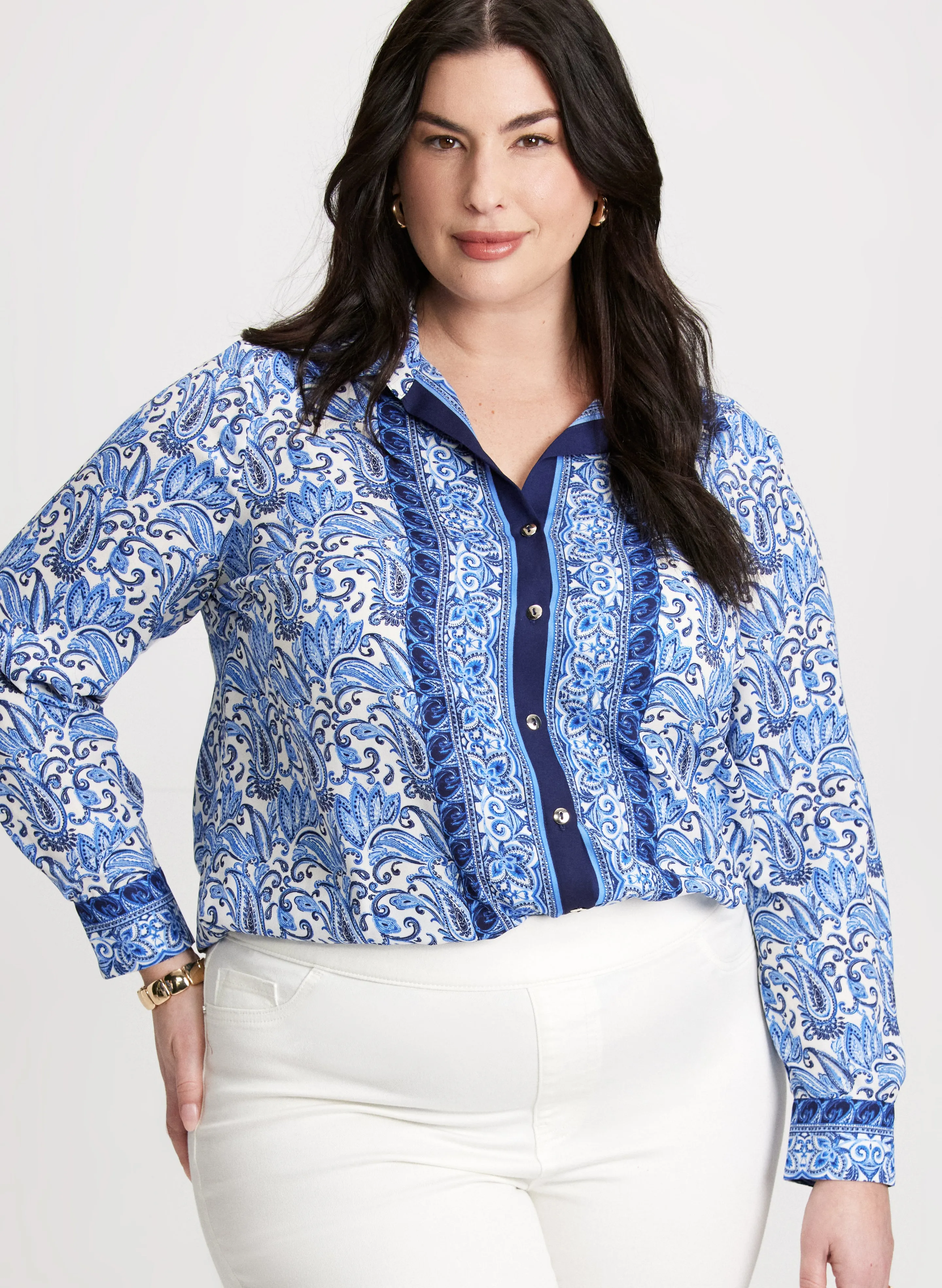 Paisley Print Blouse sold by Laura