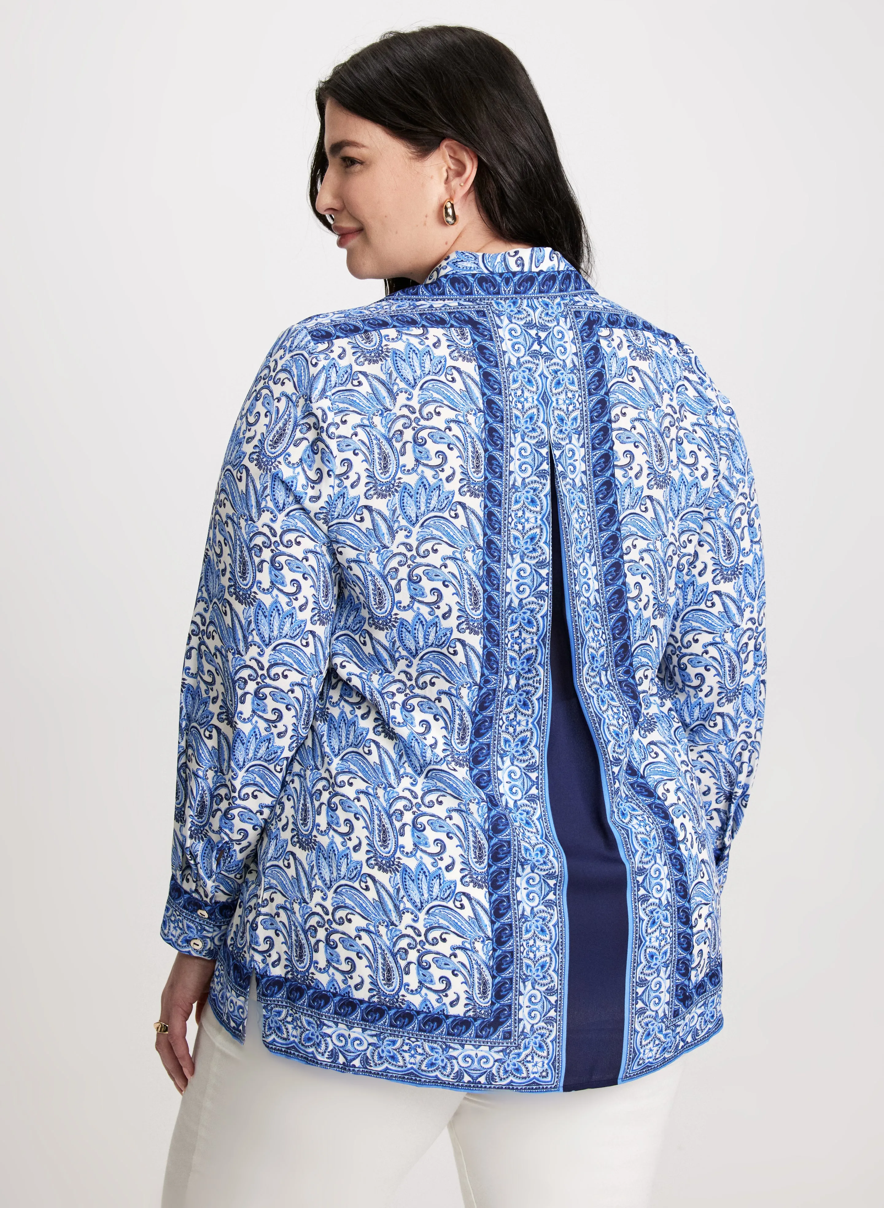 Paisley Print Blouse sold by Laura product image thumbnail 2