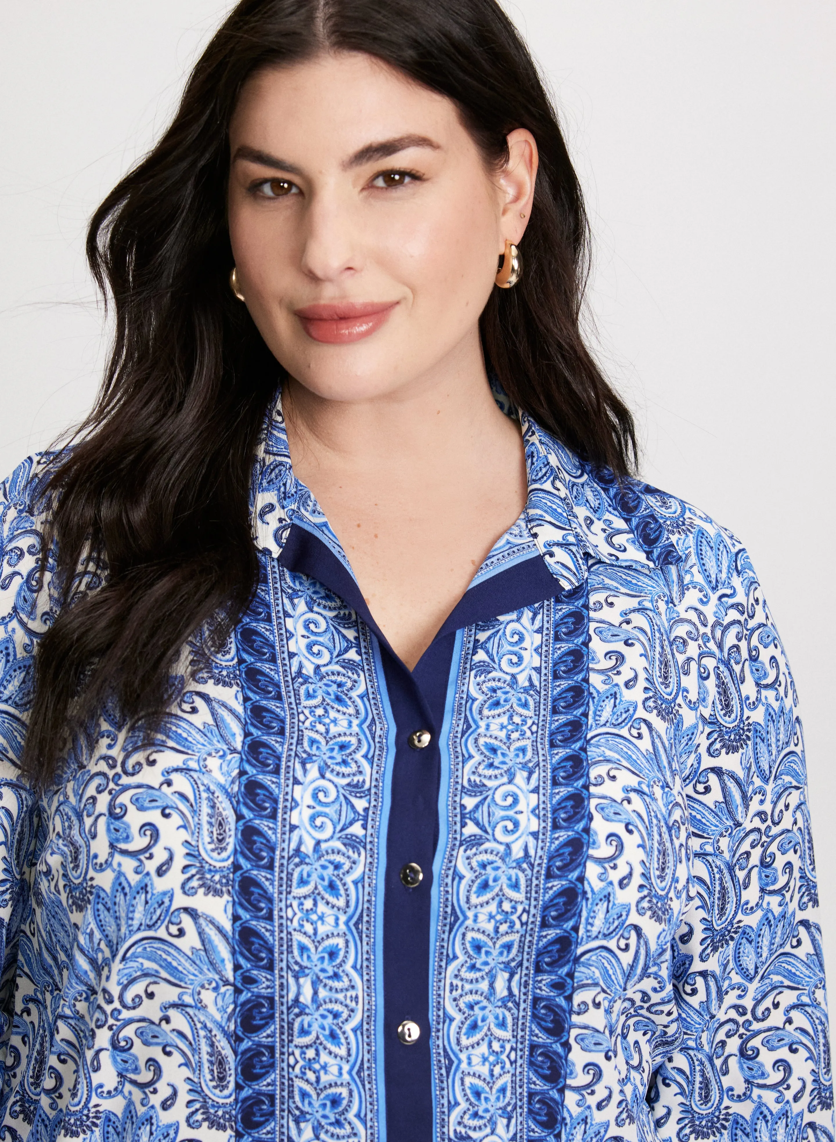 Paisley Print Blouse sold by Laura product image thumbnail 4