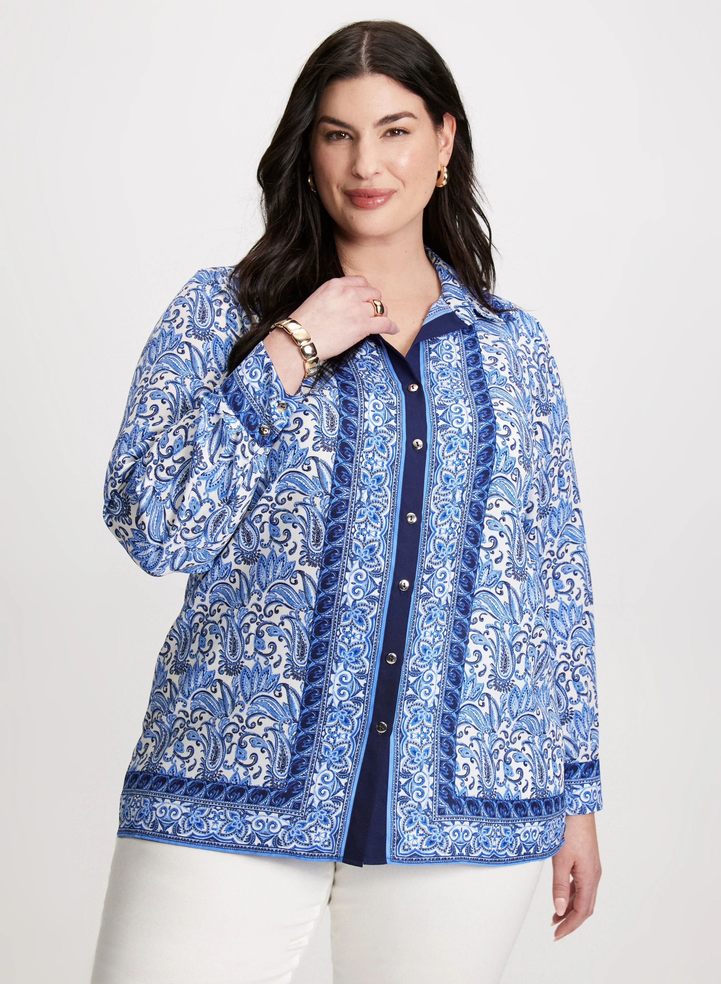 Paisley Print Blouse sold by Laura product image thumbnail 5