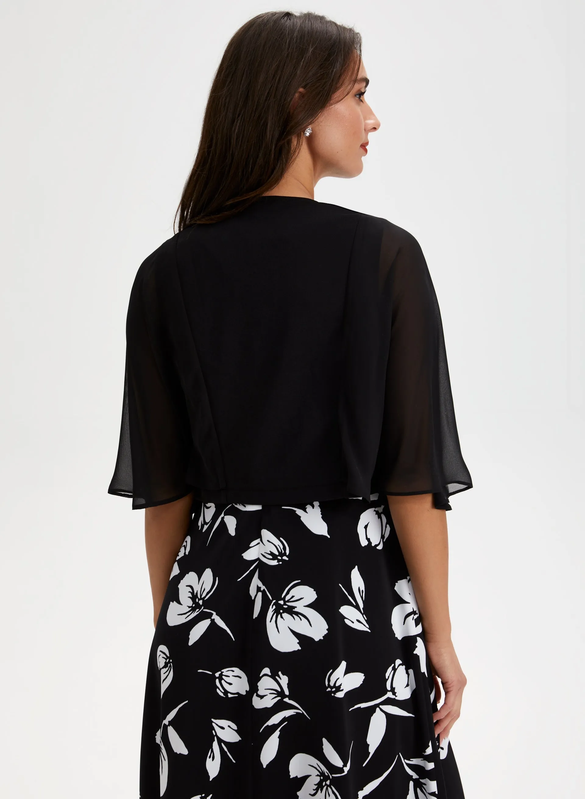 Sheer Sleeve Bolero sold by Laura product image thumbnail 2