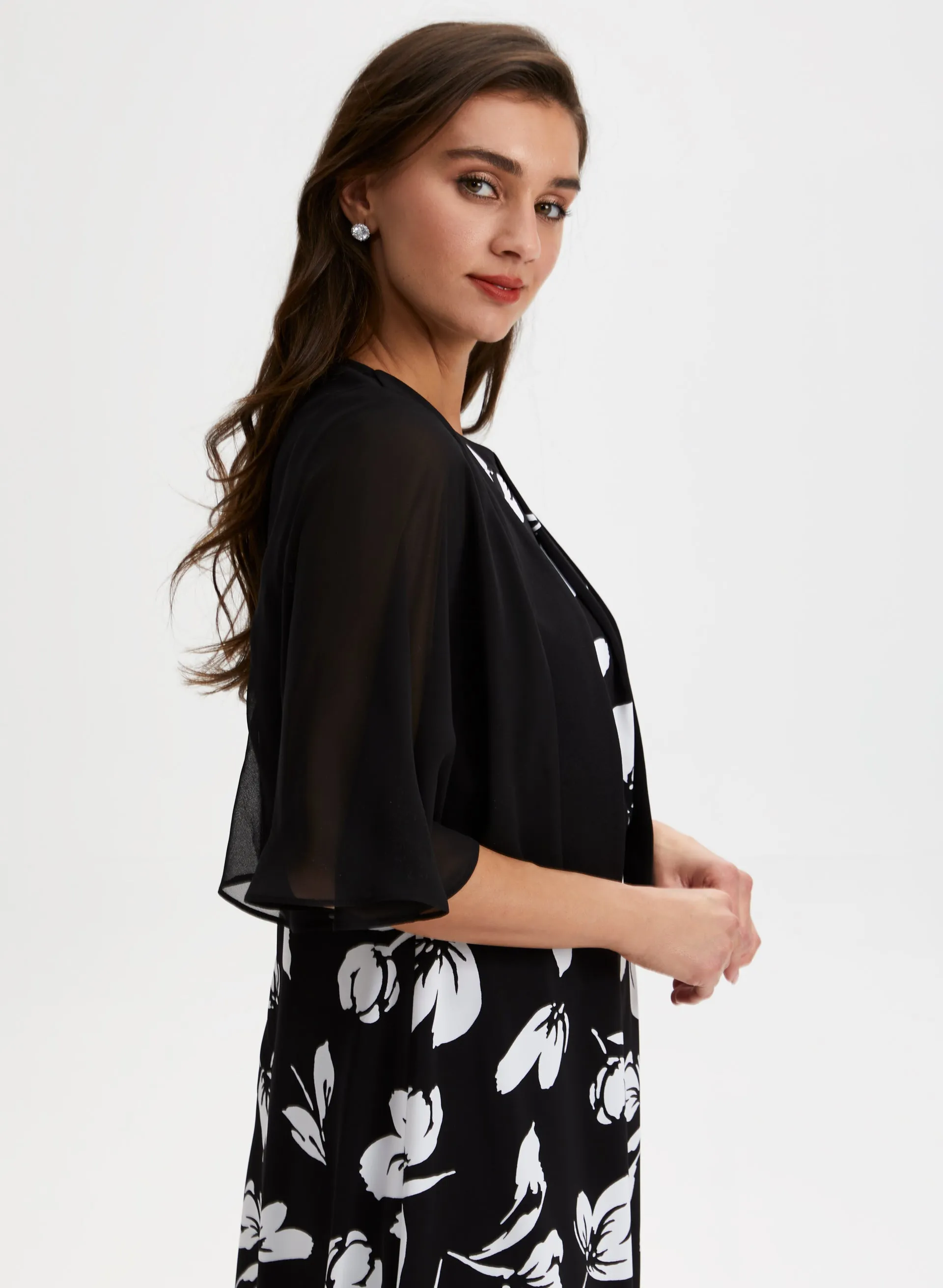 Sheer Sleeve Bolero sold by Laura product image thumbnail 3