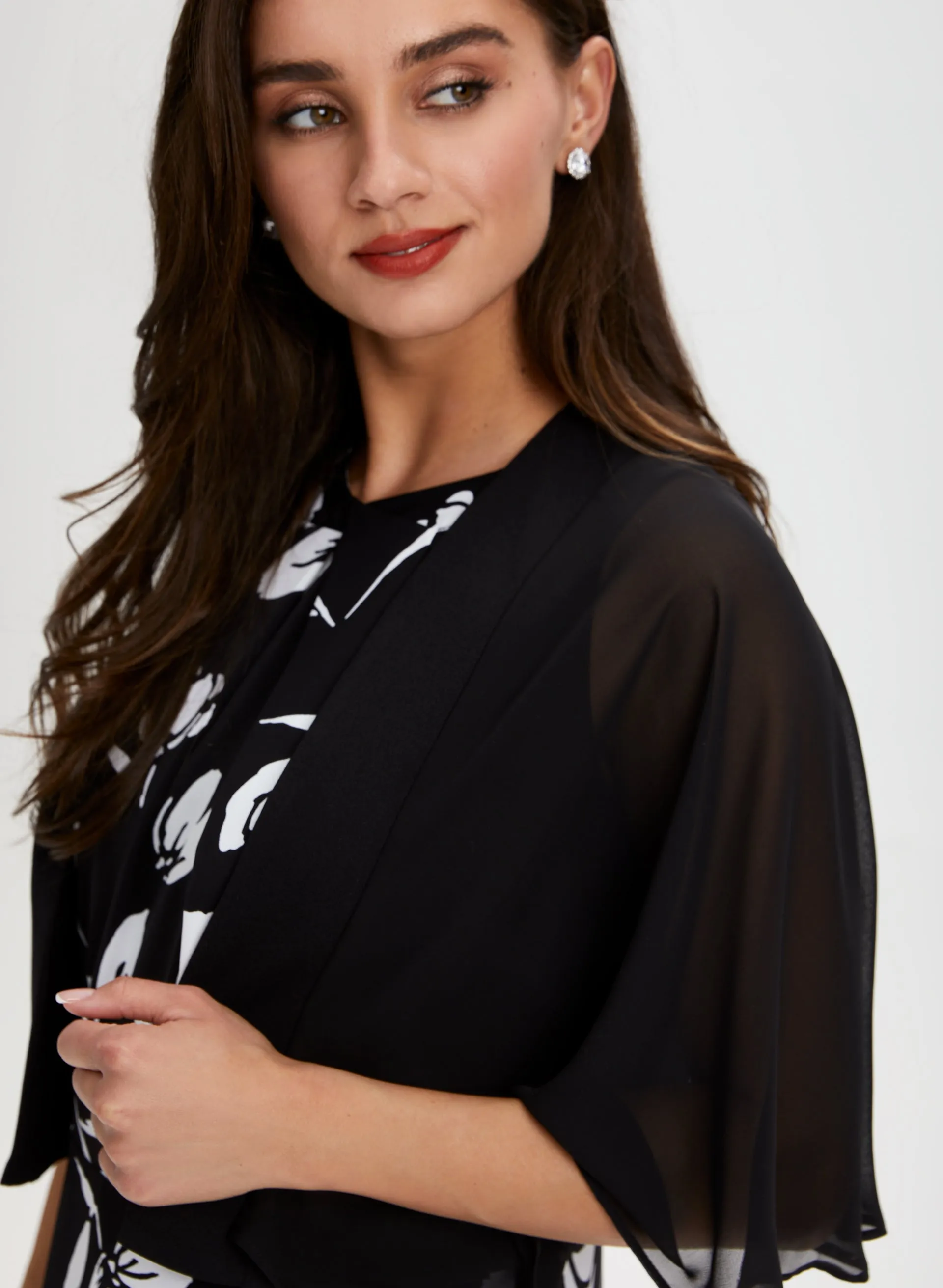 Sheer Sleeve Bolero sold by Laura product image thumbnail 4