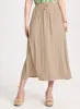Satin Drawstring Waist Skirt sold by Laura
