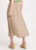 Satin Drawstring Waist Skirt sold by Laura