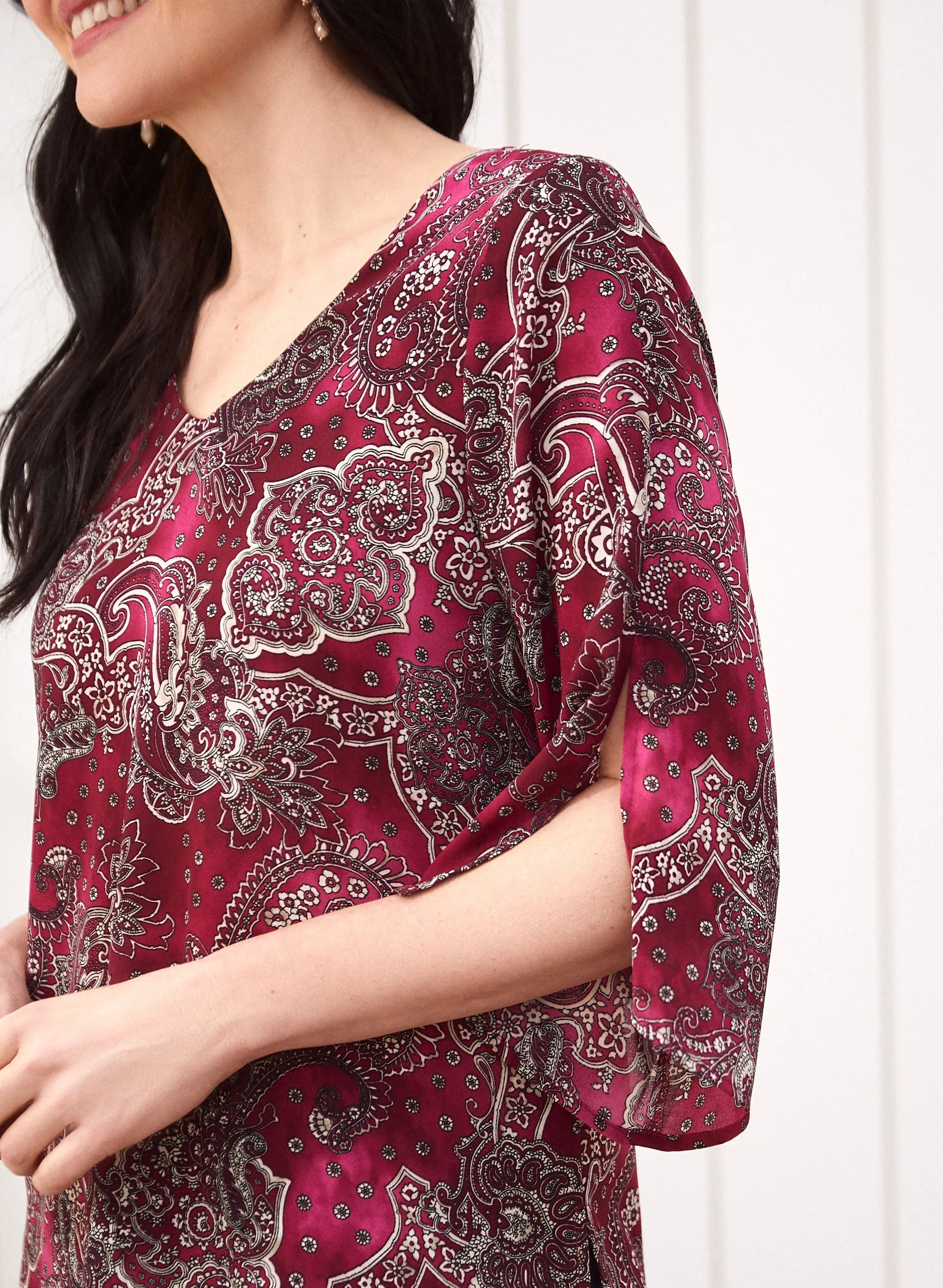 Paisley Print Blouse sold by Laura product image thumbnail 2