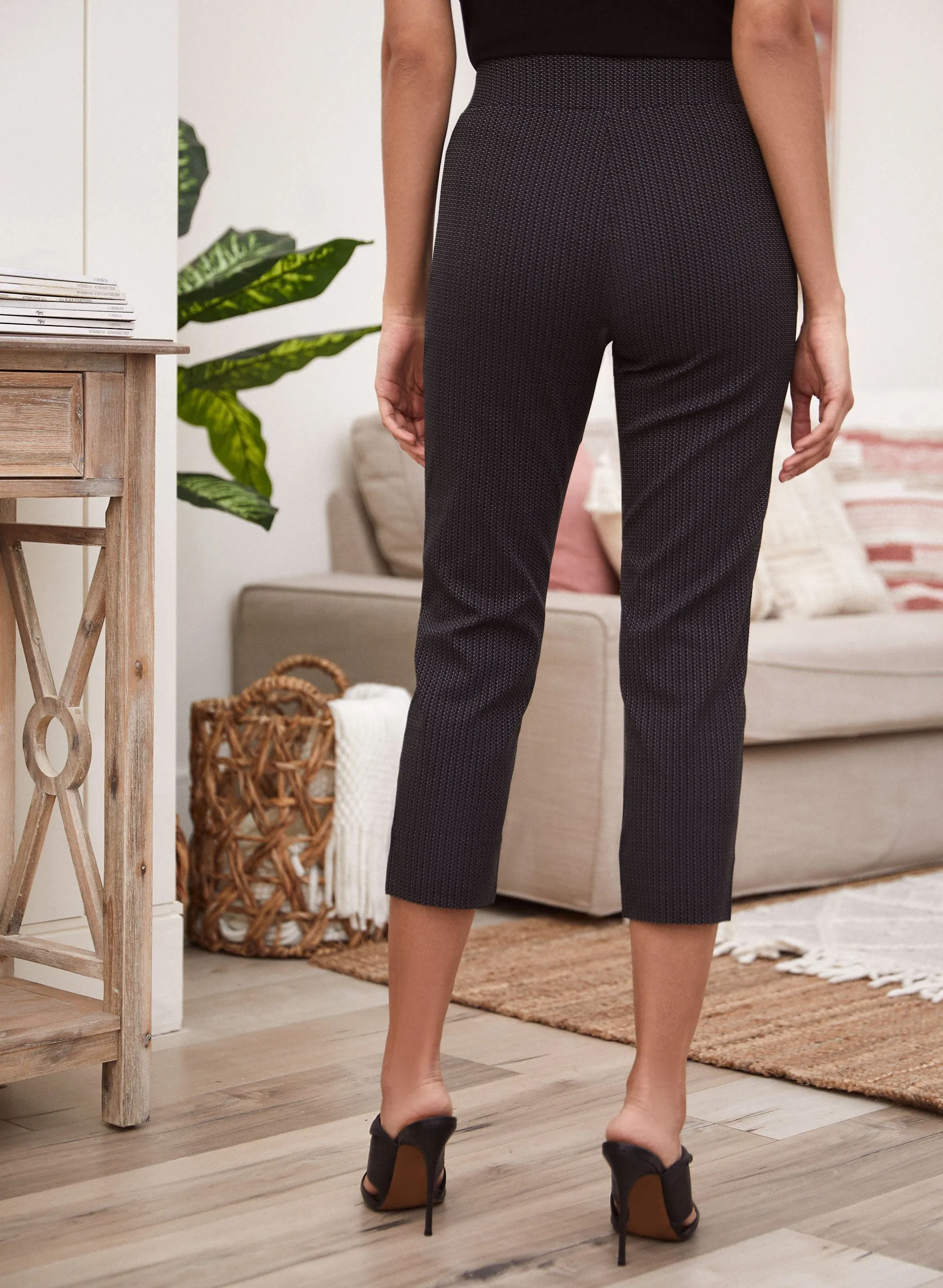 Dot Print Pull-On Capris sold by Laura product image thumbnail 2