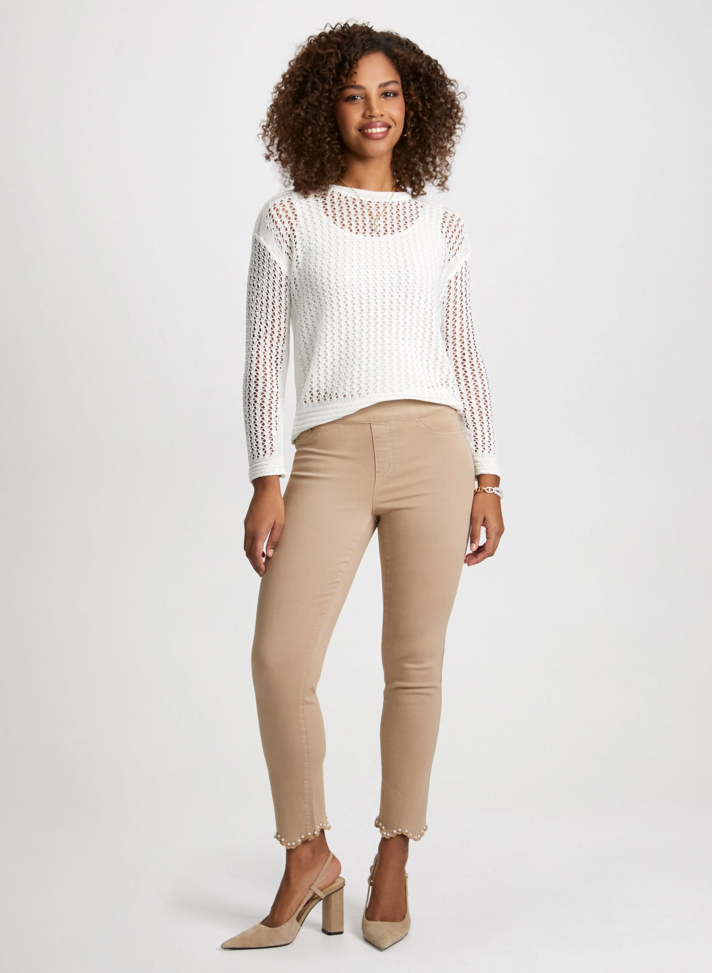 Open Stitch Sweater sold by Laura product image thumbnail 3