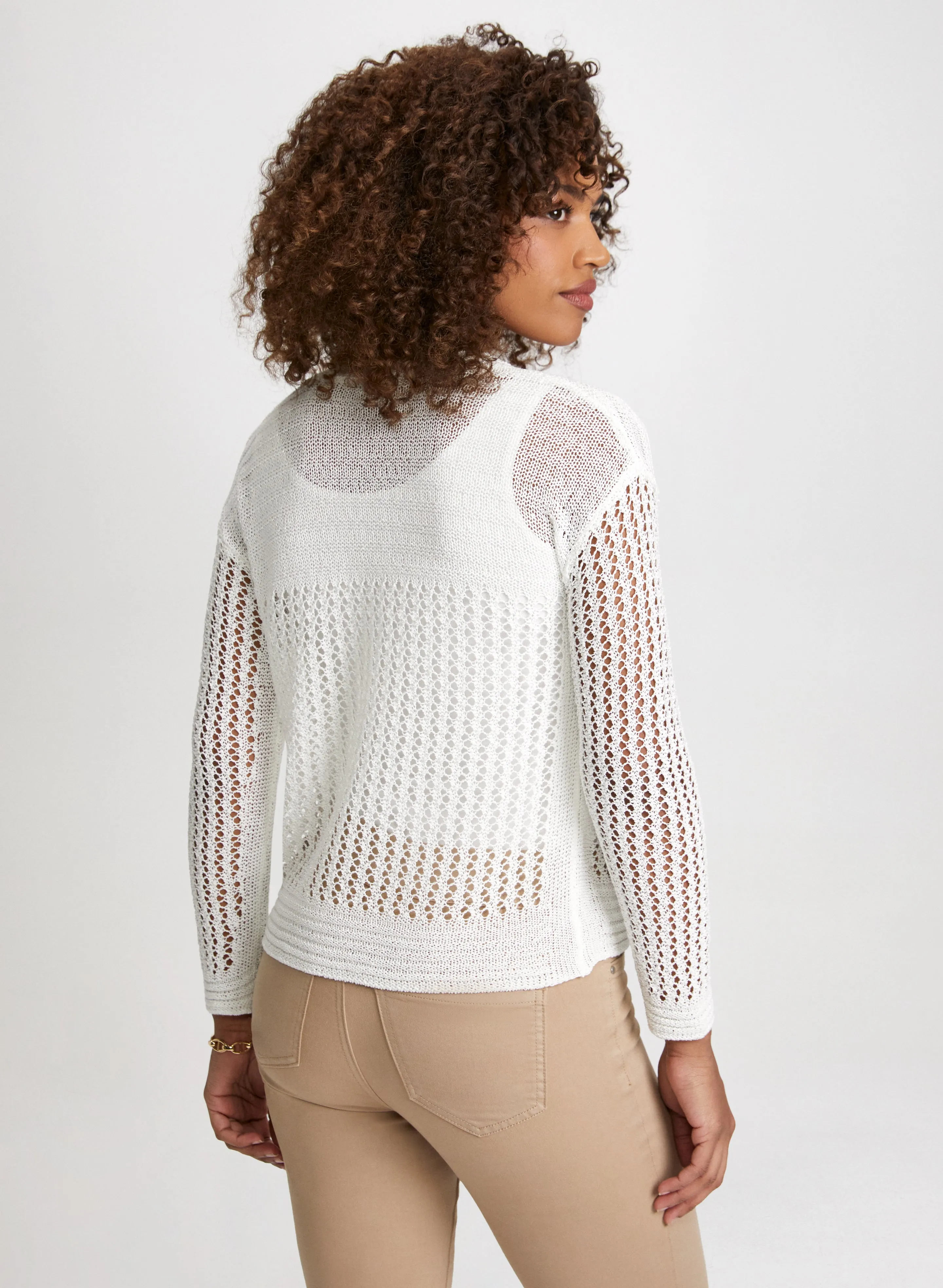 Open Stitch Sweater sold by Laura product image thumbnail 4