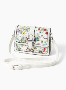 Floral Motif Crossbody Bag sold by Laura