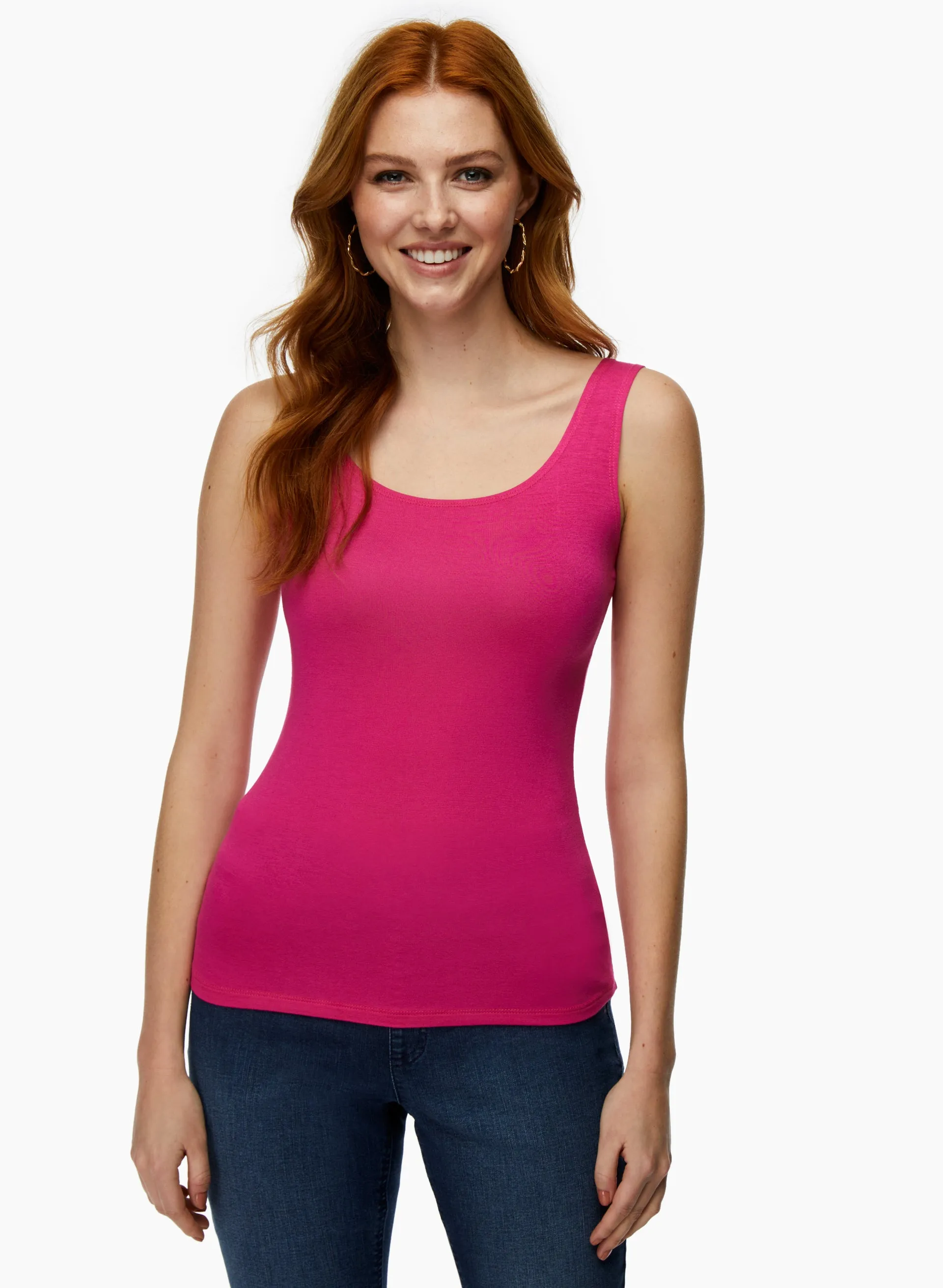 Scoop Neck Tank Top sold by Laura