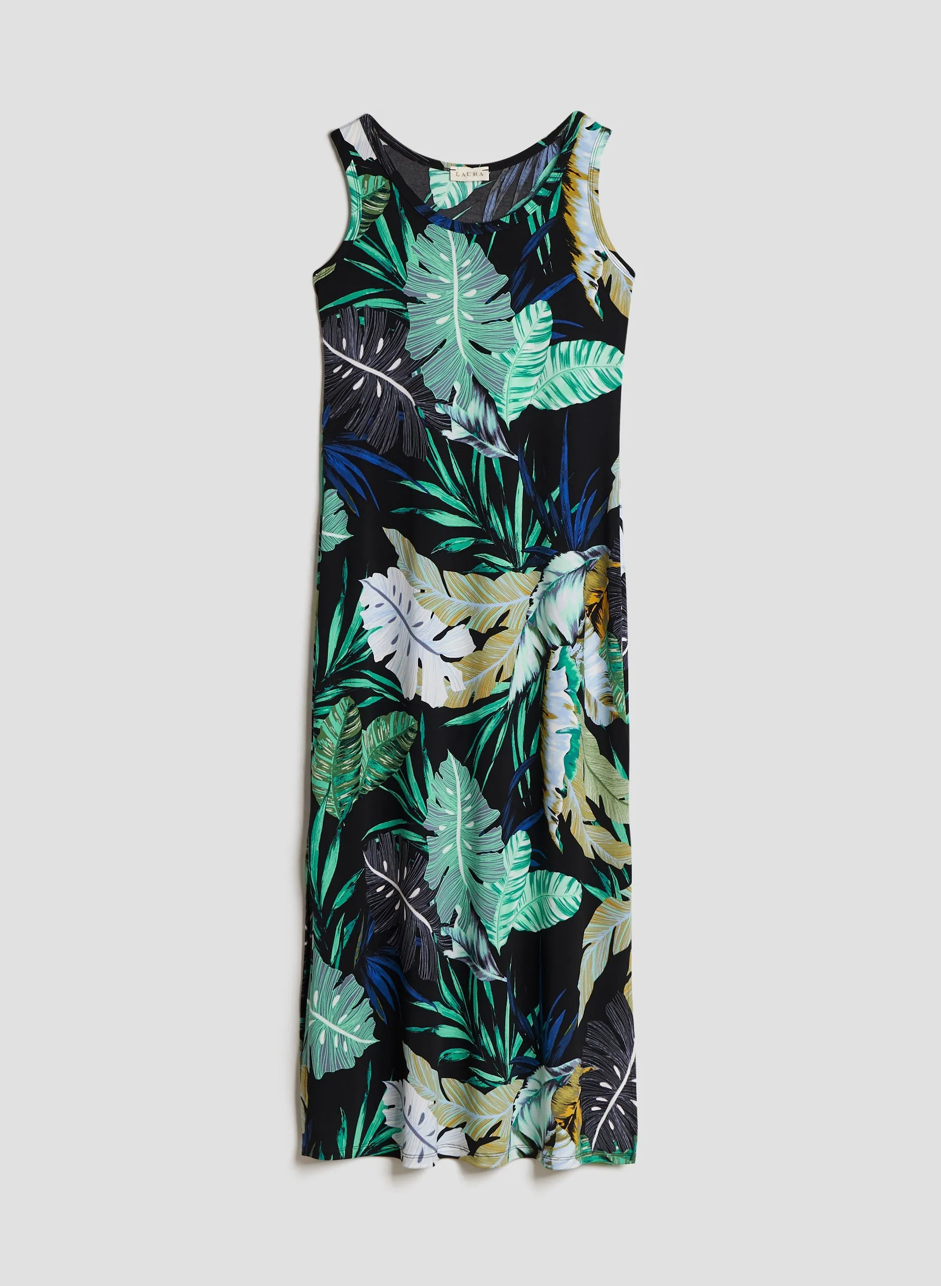 Tropical Sleeveless Maxi Dress sold by Laura product image thumbnail 4