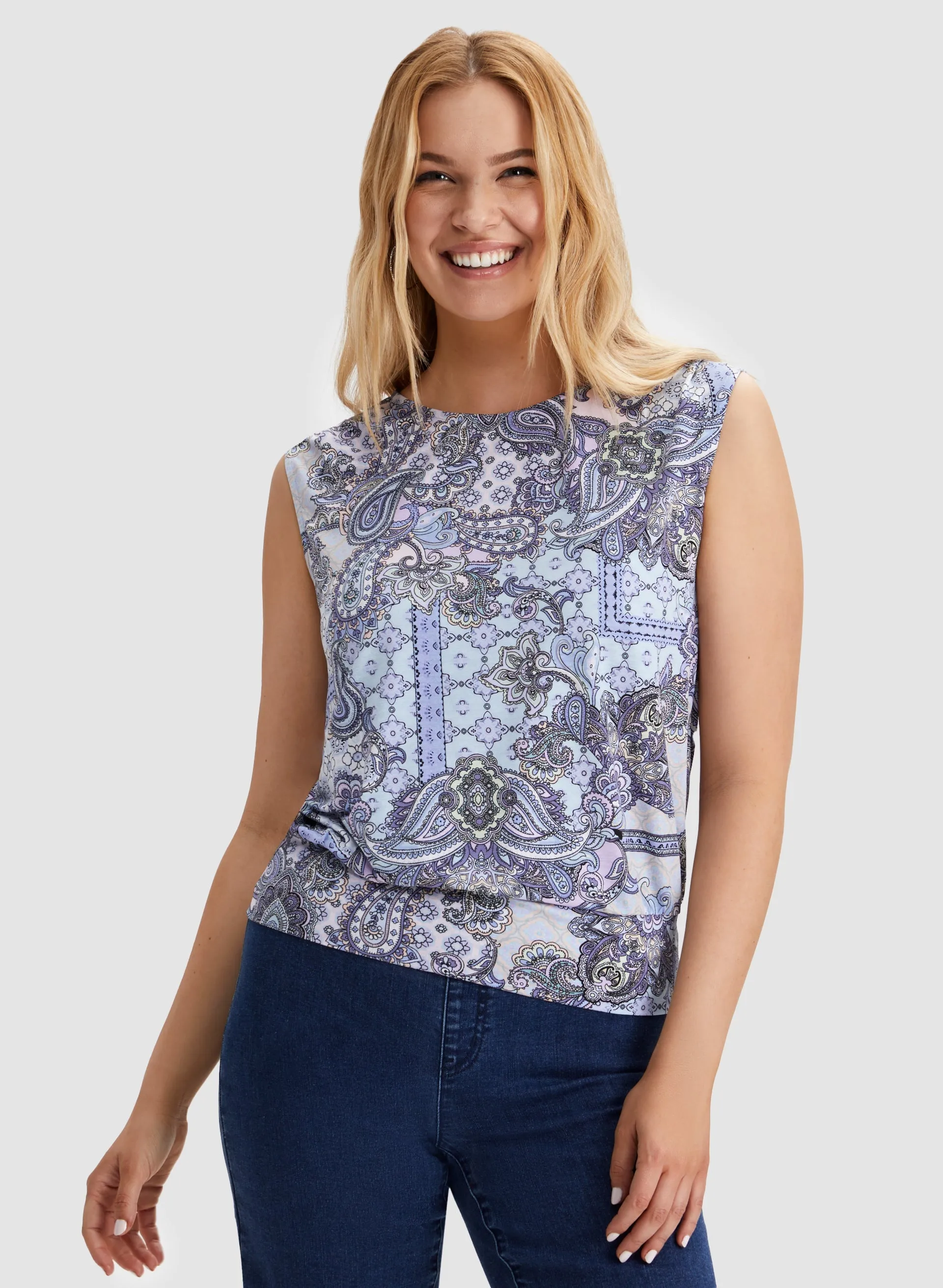 Paisley Print Top sold by Laura
