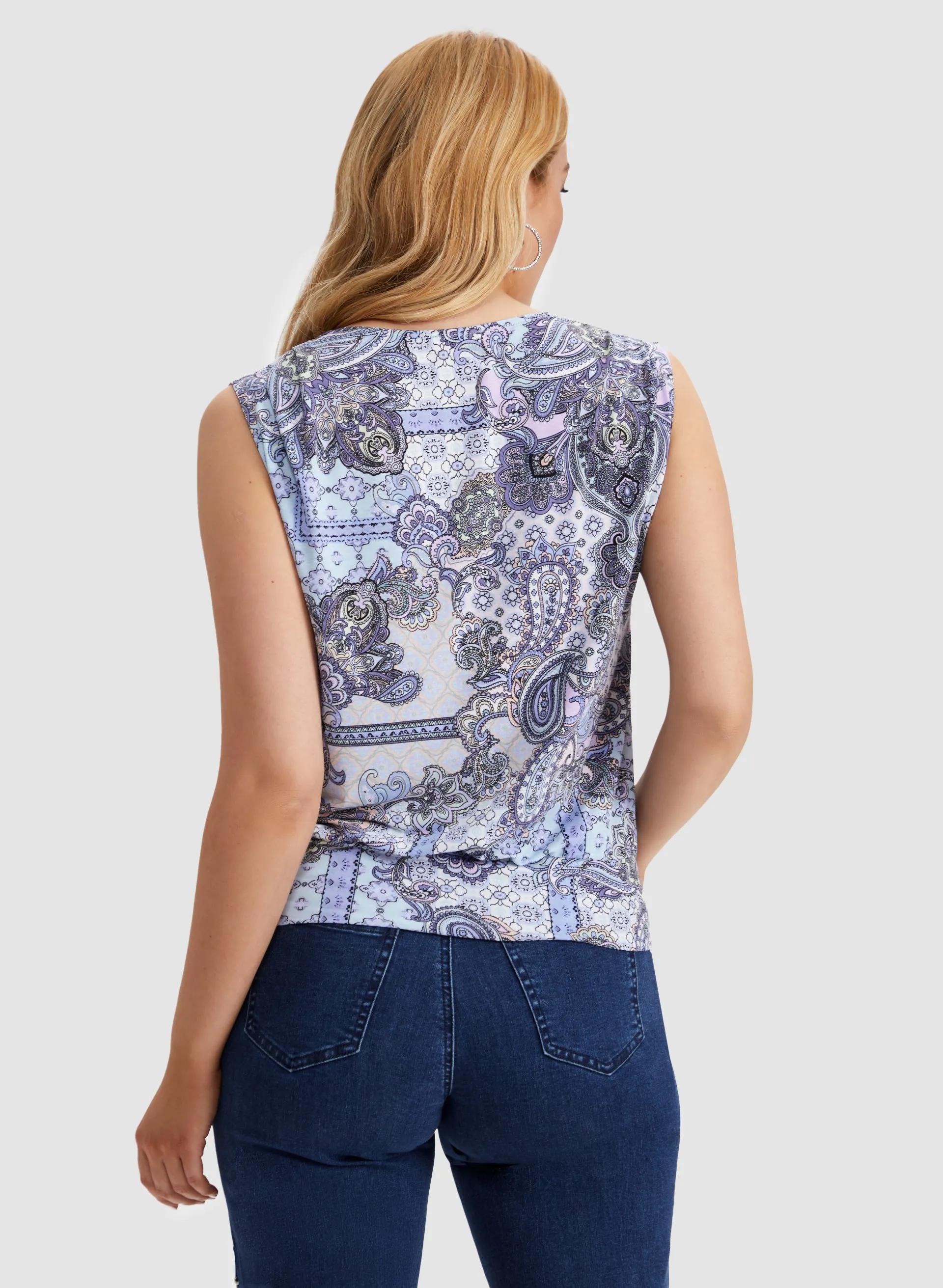 Paisley Print Top sold by Laura product image thumbnail 4