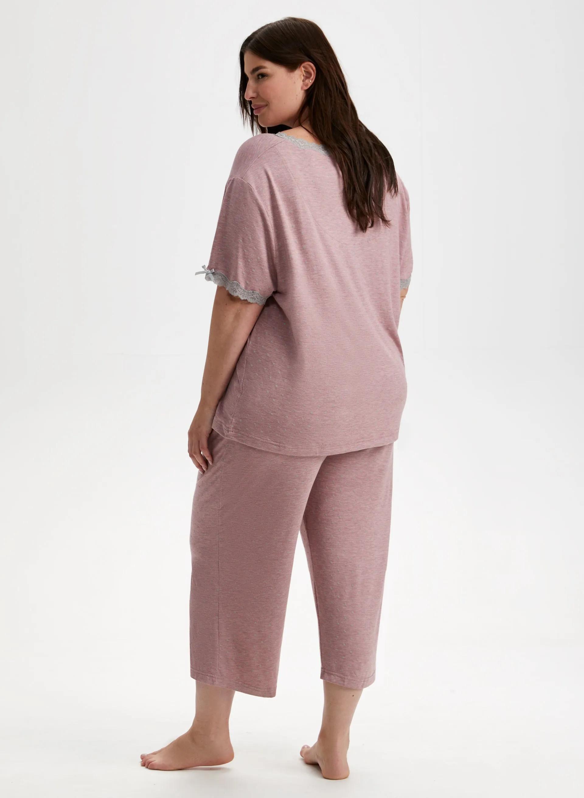 Dot Print Pyjama Set sold by Laura product image thumbnail 2