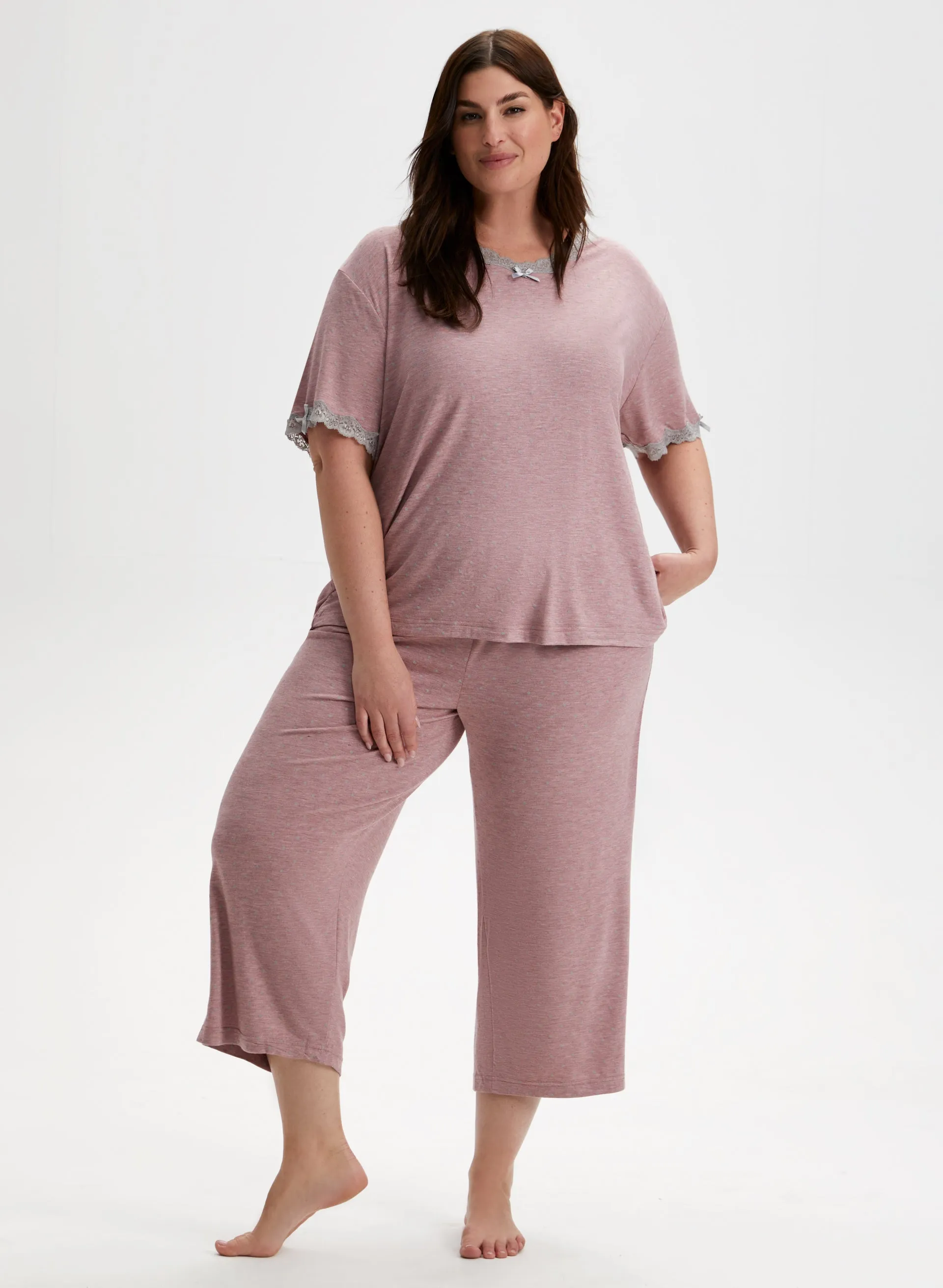 Dot Print Pyjama Set sold by Laura