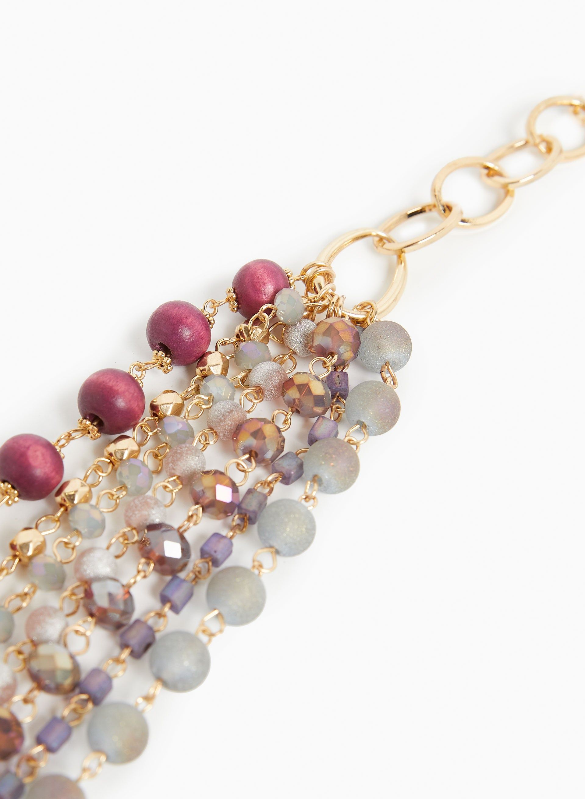 Multi-Row Beaded Necklace sold by Laura product image thumbnail 2