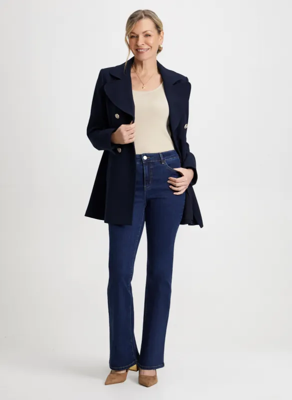 Tricotine Jacket & Bootcut Jeans sold by Laura
