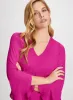 Flutter Sleeve V-Neck Blouse sold by Laura