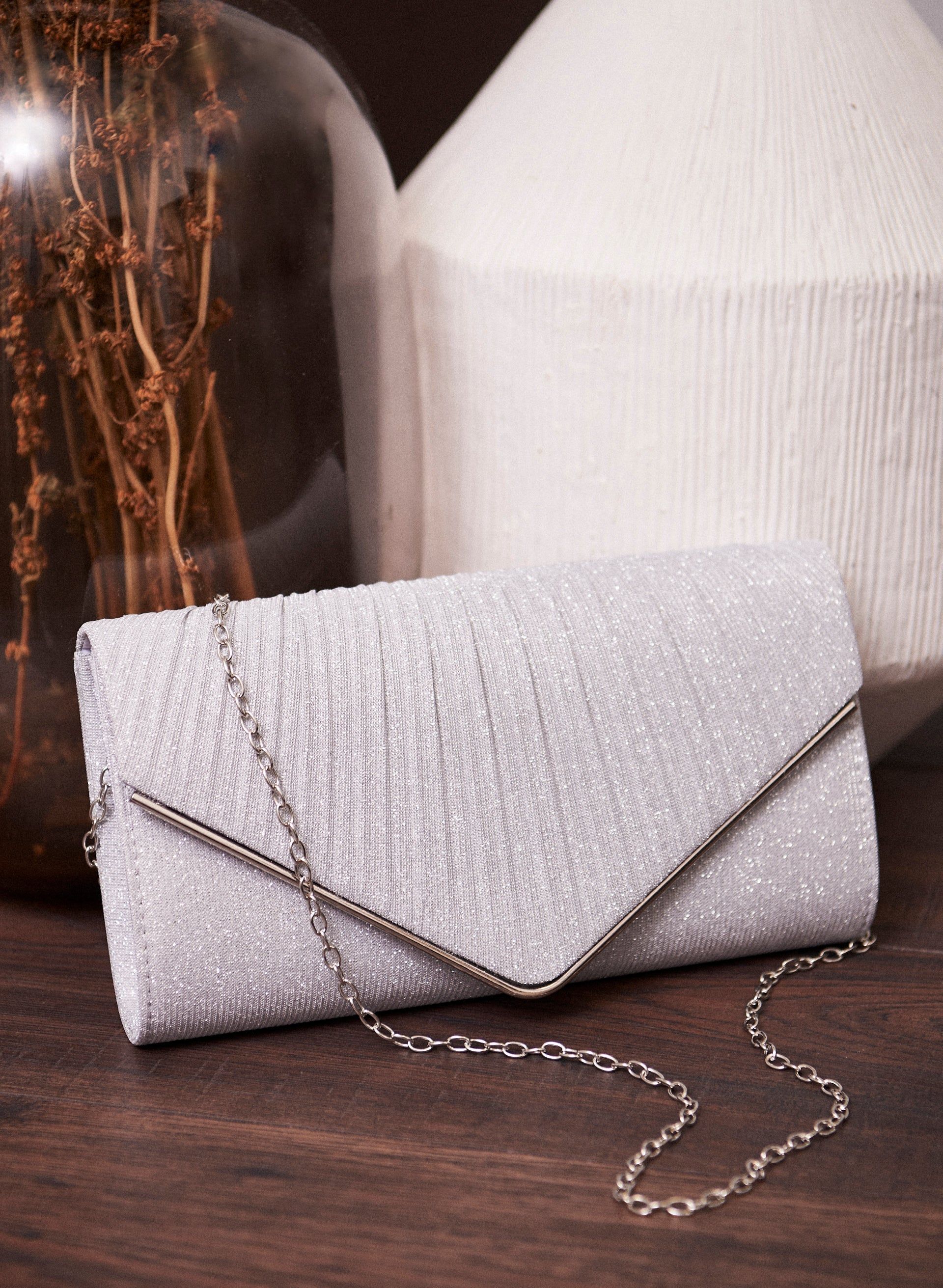 Shimmer Envelope Clutch sold by Laura product image thumbnail 2