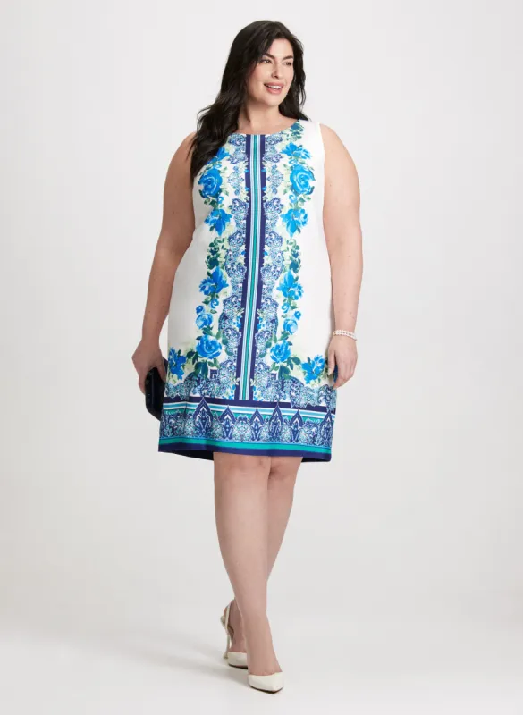 Sleeveless Floral Sheath Dress sold by Laura