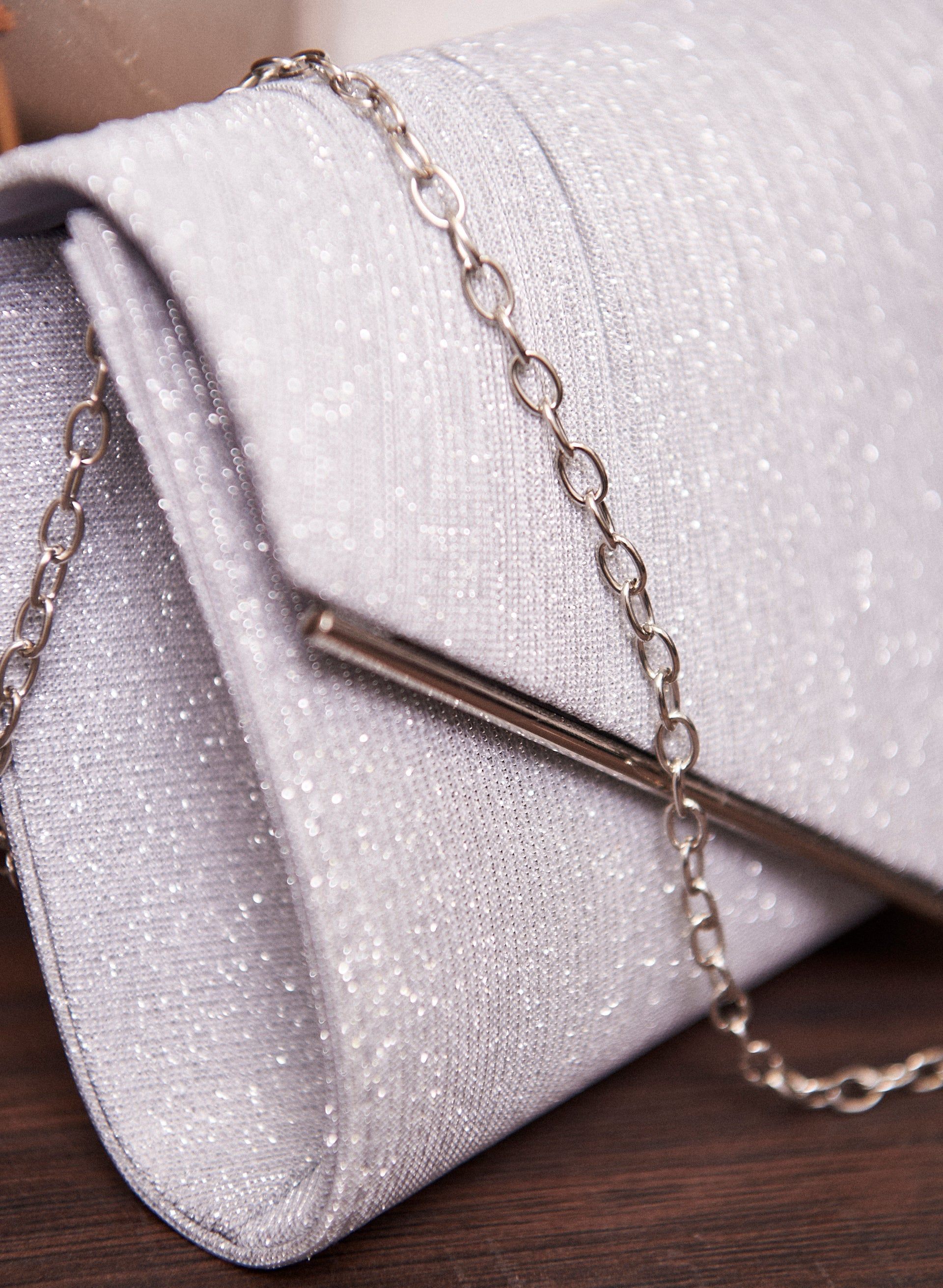 Shimmer Envelope Clutch sold by Laura product image thumbnail 3