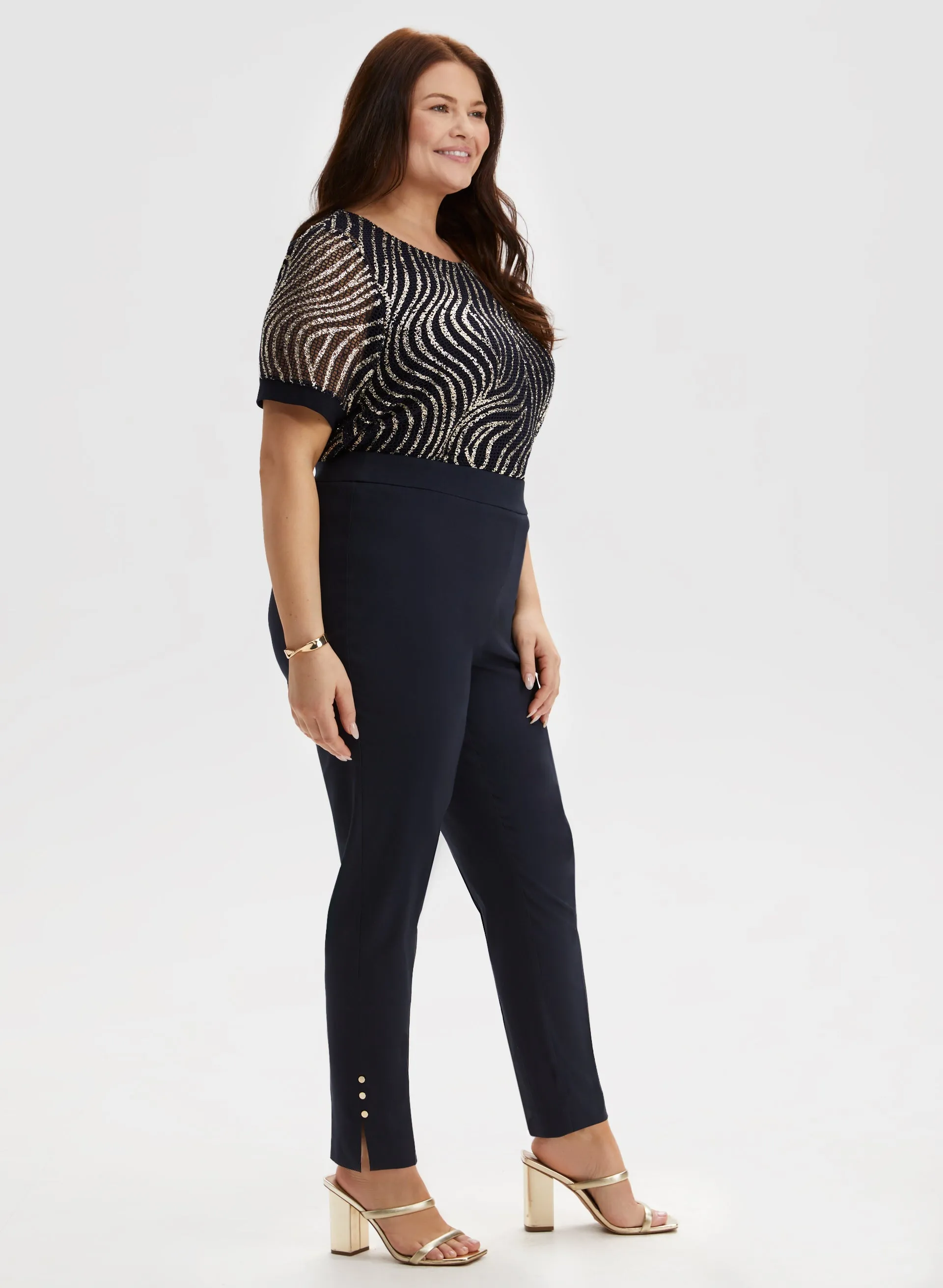 Slim Leg Pull-On Pants sold by Laura product image thumbnail 5