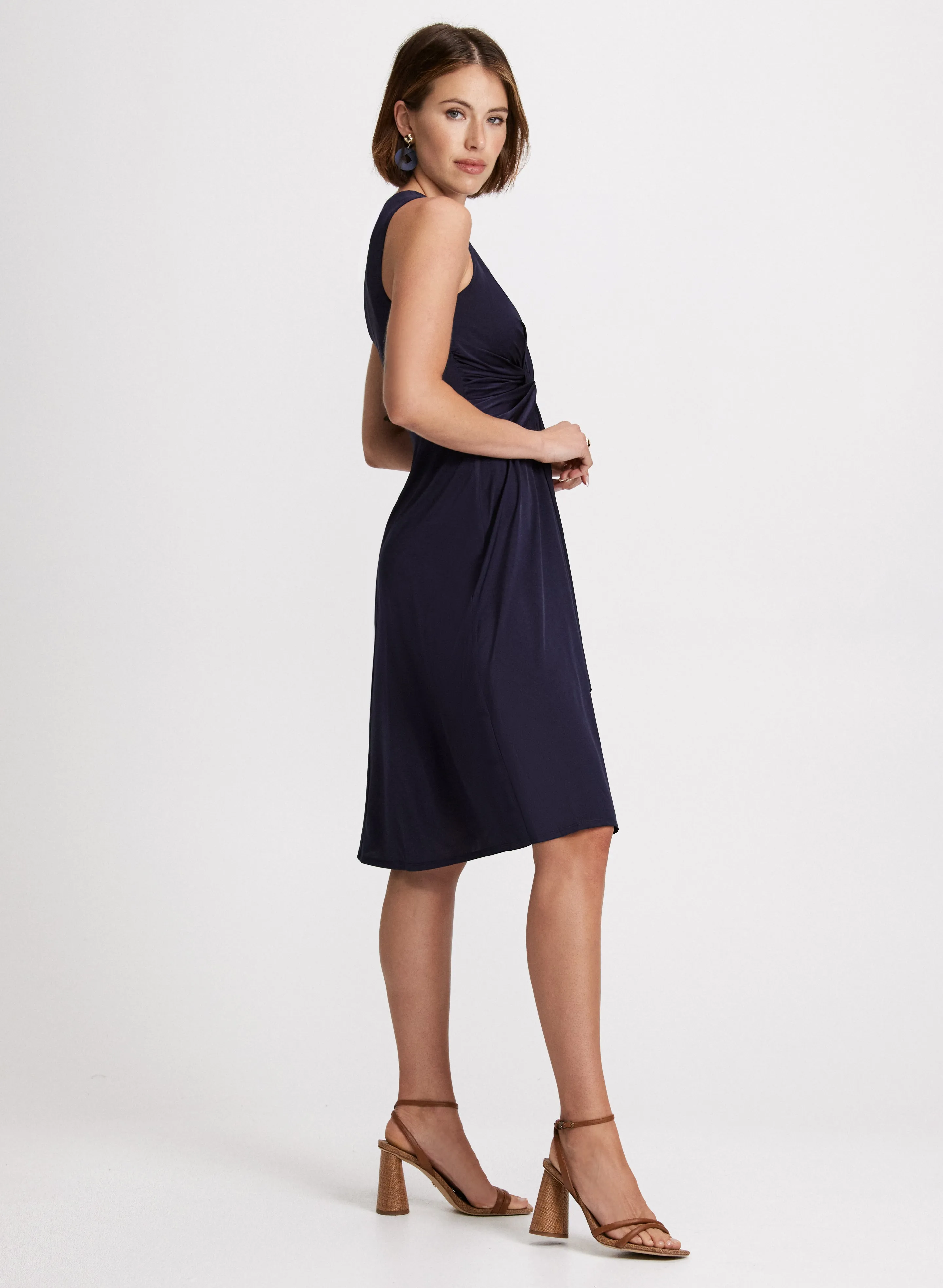 Drape Effect Day Dress sold by Laura product image thumbnail 3