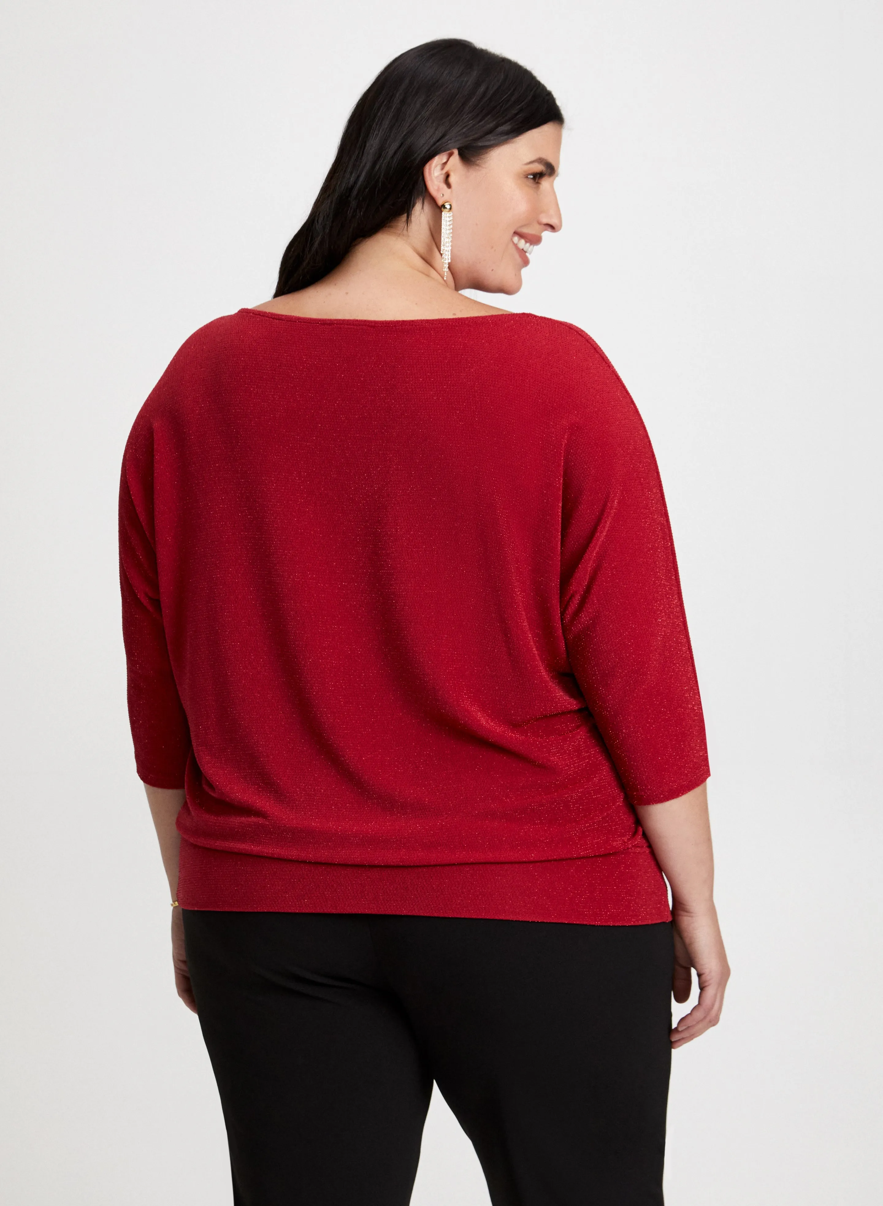3/4 Sleeve Knit Top sold by Laura product image thumbnail 4