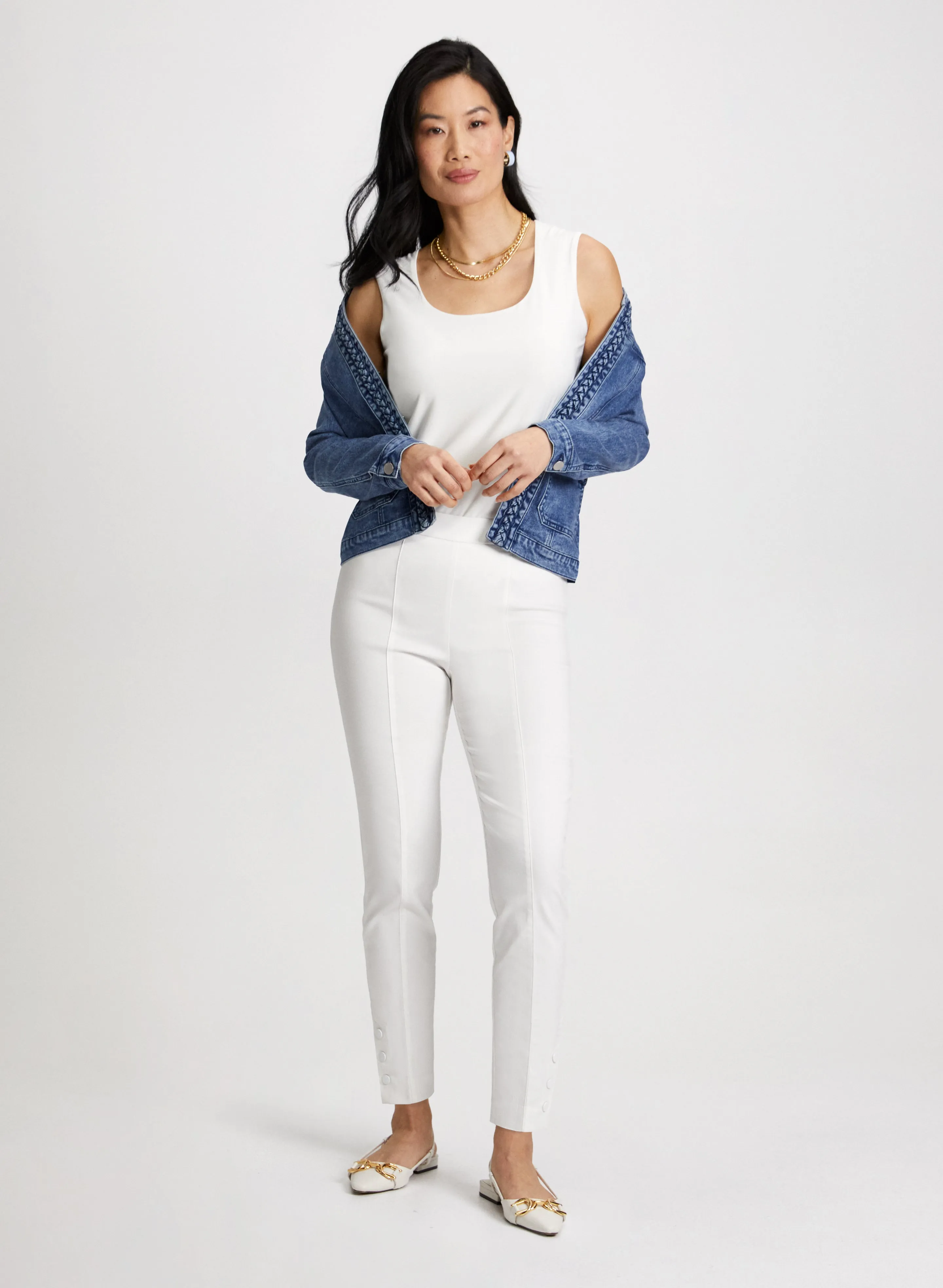 Slim Pull-On Ankle Pants sold by Laura product image thumbnail 3