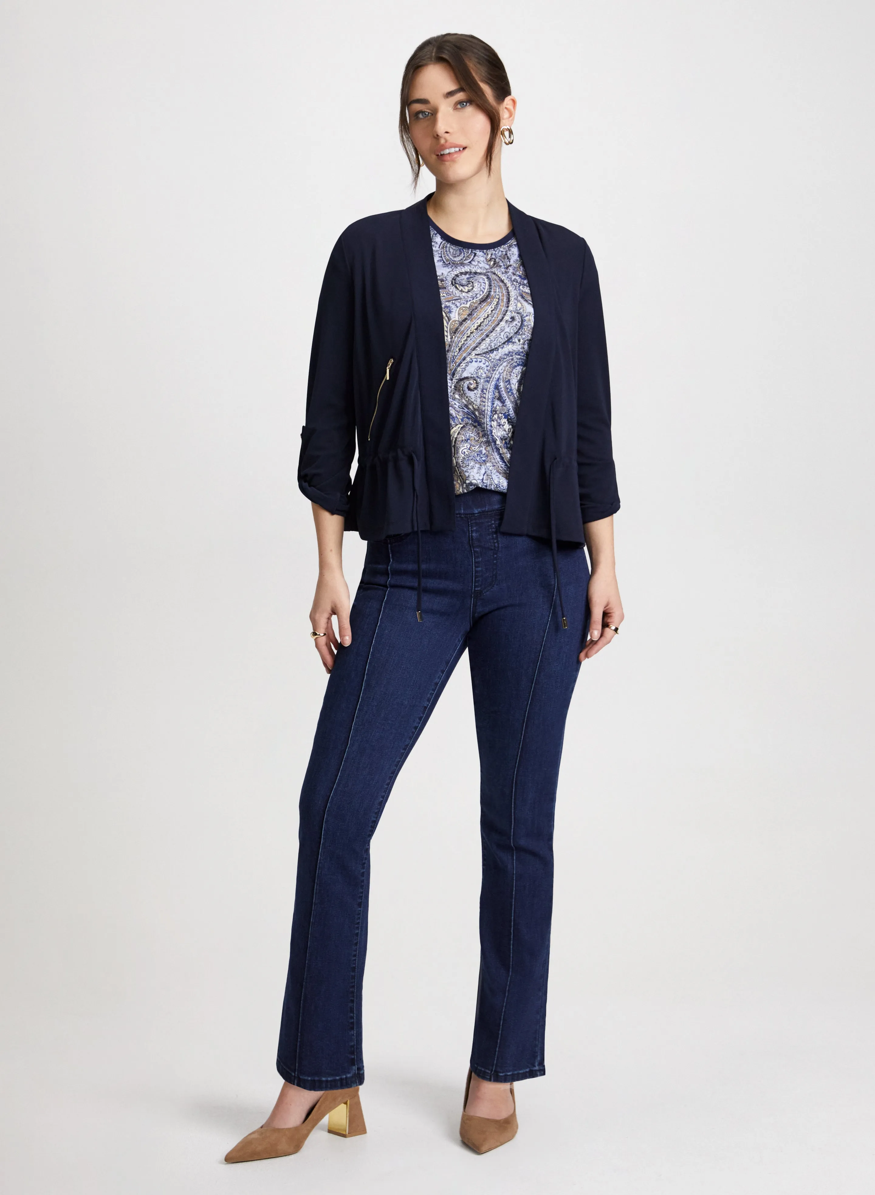 Cap Sleeve Paisley T-Shirt sold by Laura product image thumbnail 3