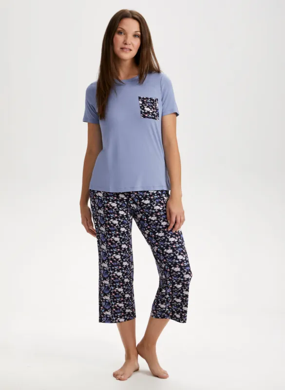 Prints PJ Top and Capri Set sold by Laura