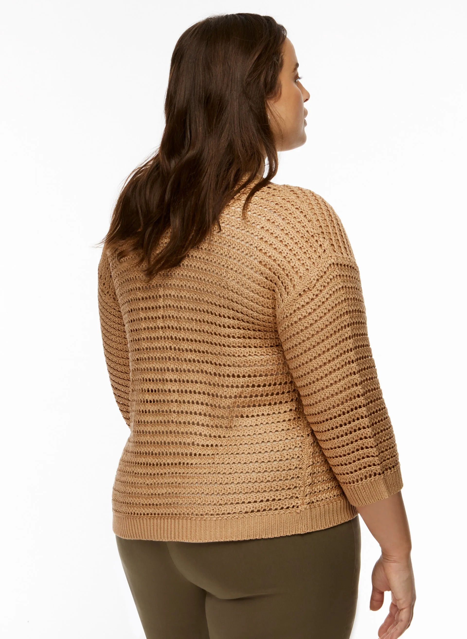 Open Front Knitted Cardigan sold by Laura product image thumbnail 4