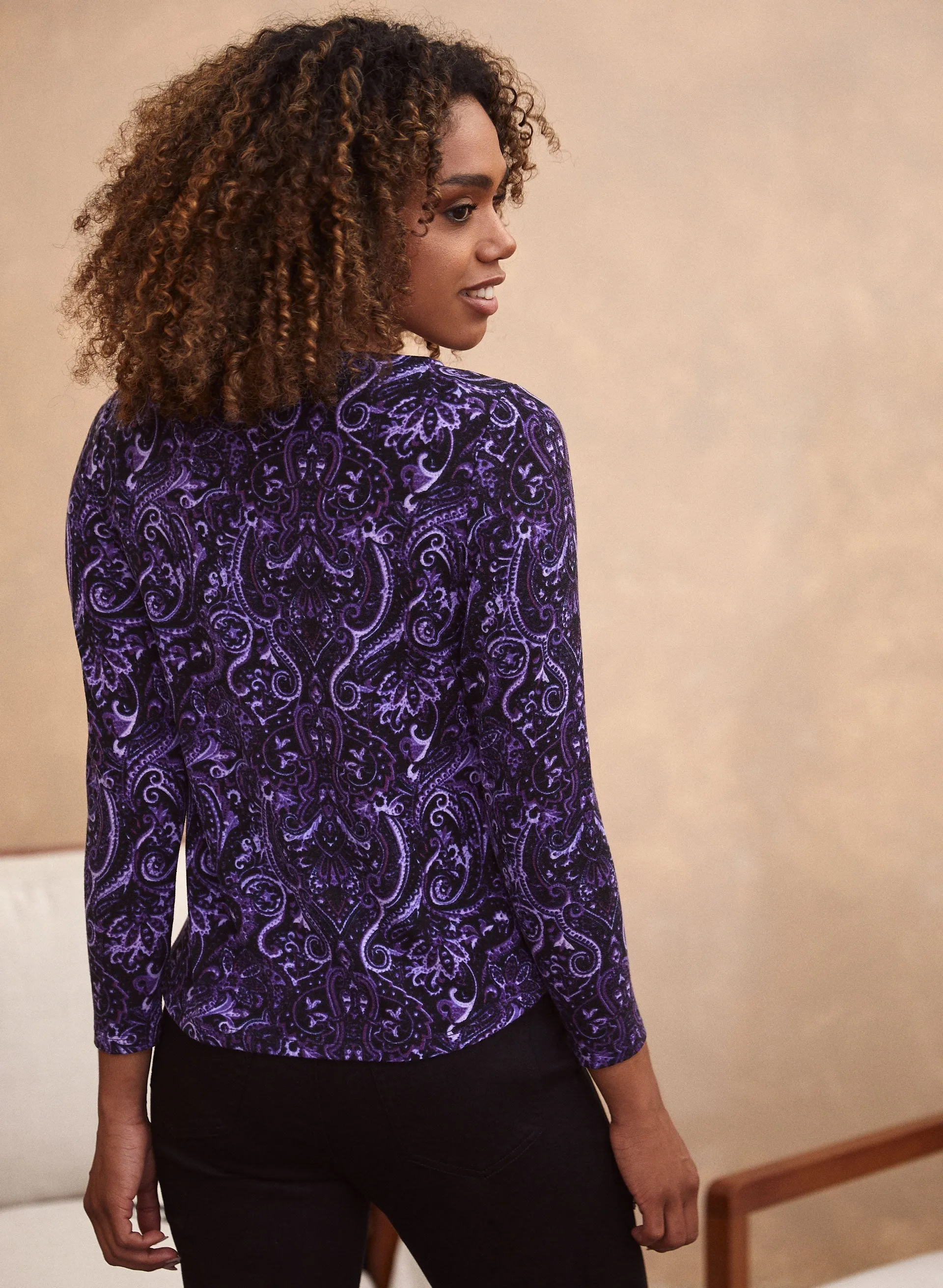 Paisley Print Top sold by Laura product image thumbnail 3