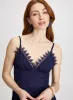 Lace-Trim Sleeveless Maxi Dress sold by Laura