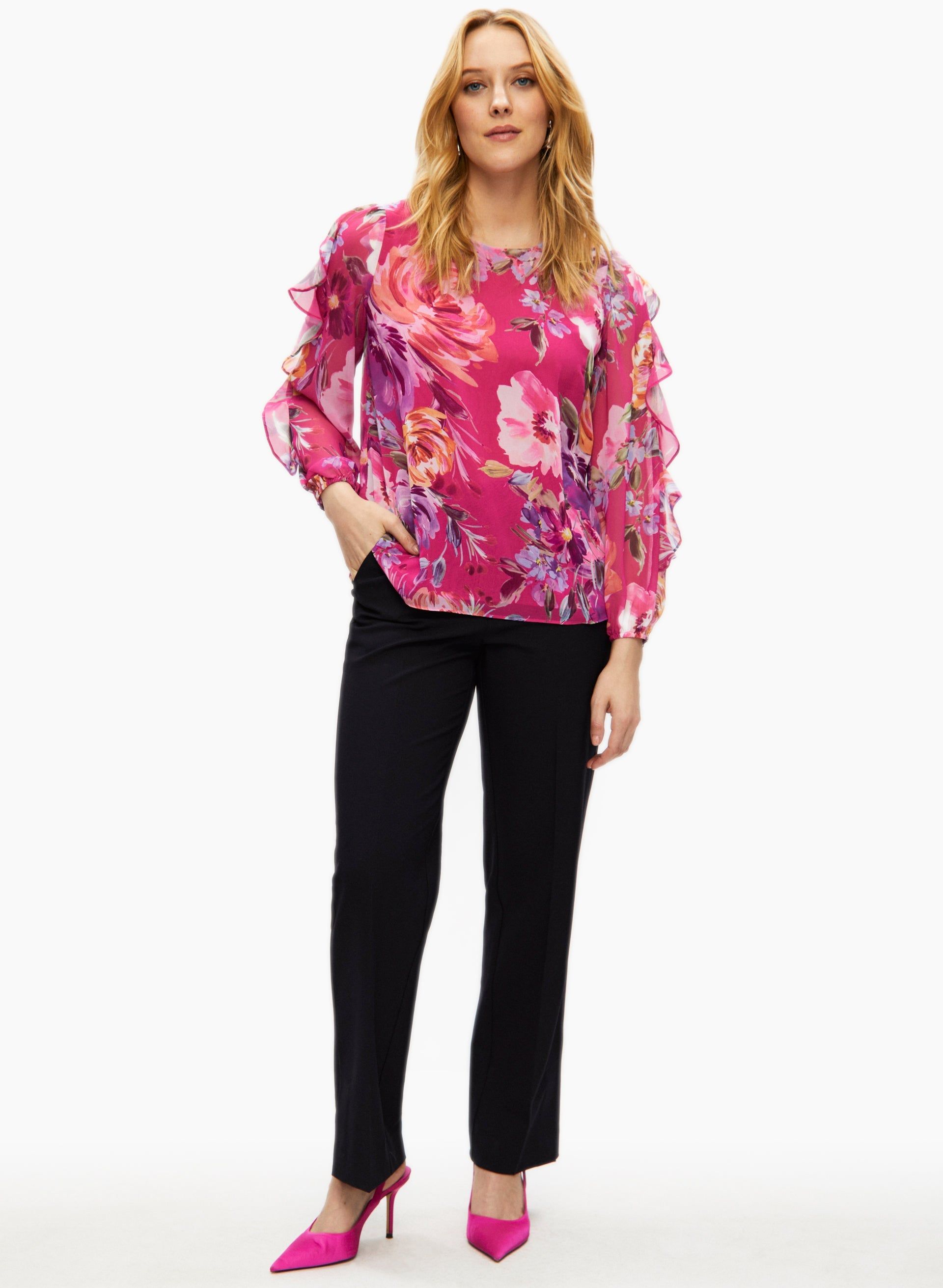 Floral Print Blouse sold by Laura product image thumbnail 3