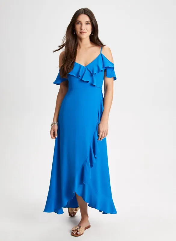 Ruffle Midi Dress sold by Laura